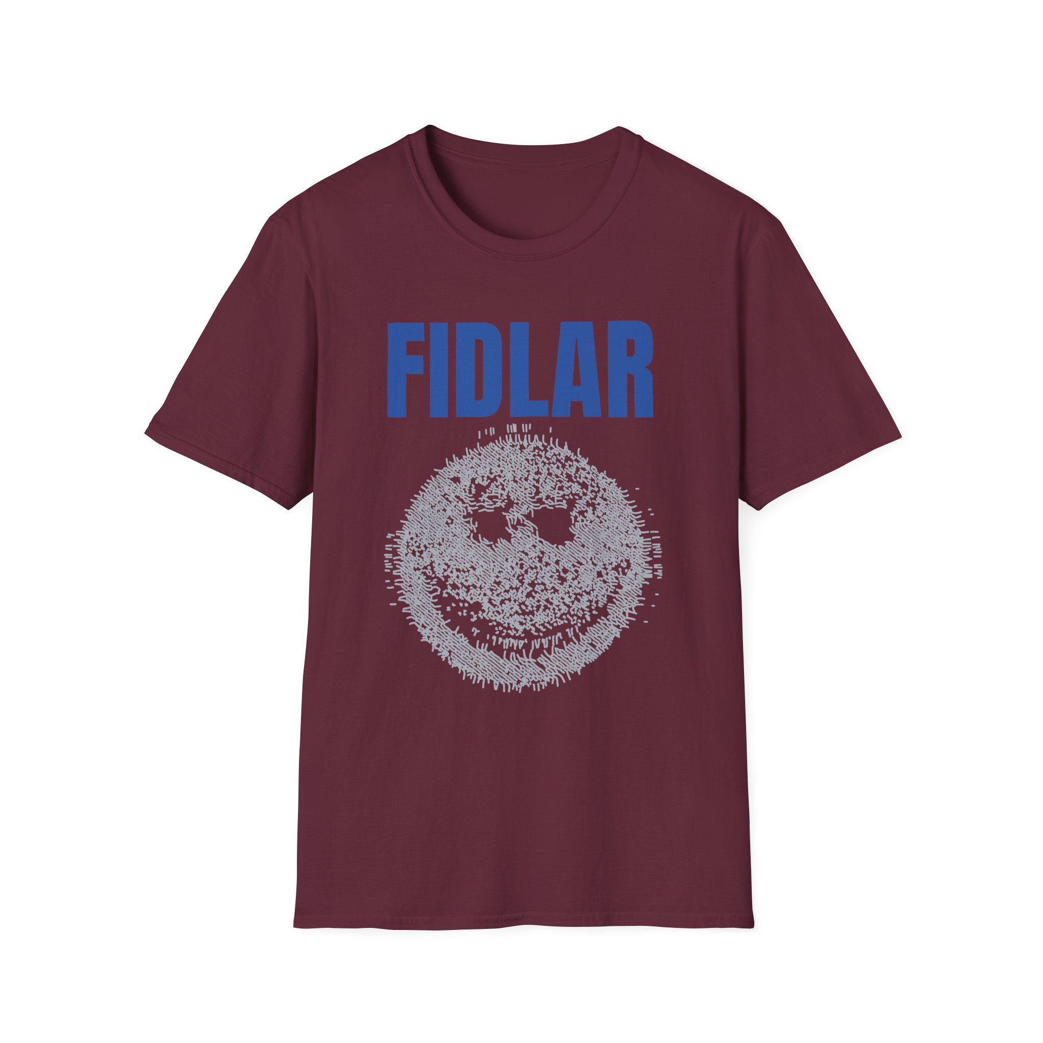 Fidlar Big Smiley Unisex Softstyle T-Shirt