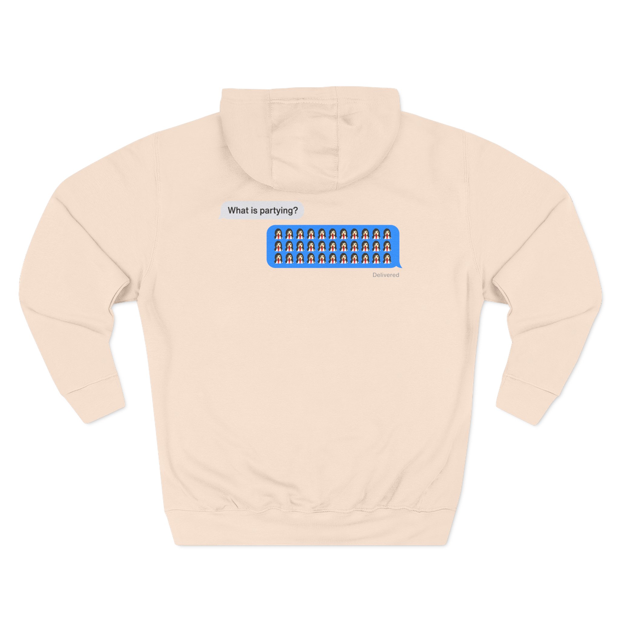 Andrew Wk Emoji Three-Panel Fleece Hoodie