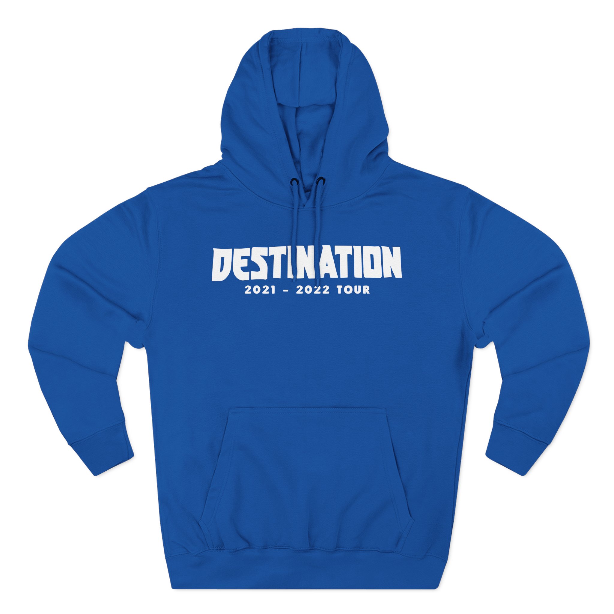 Wooli Destination Three-Panel Fleece Hoodie