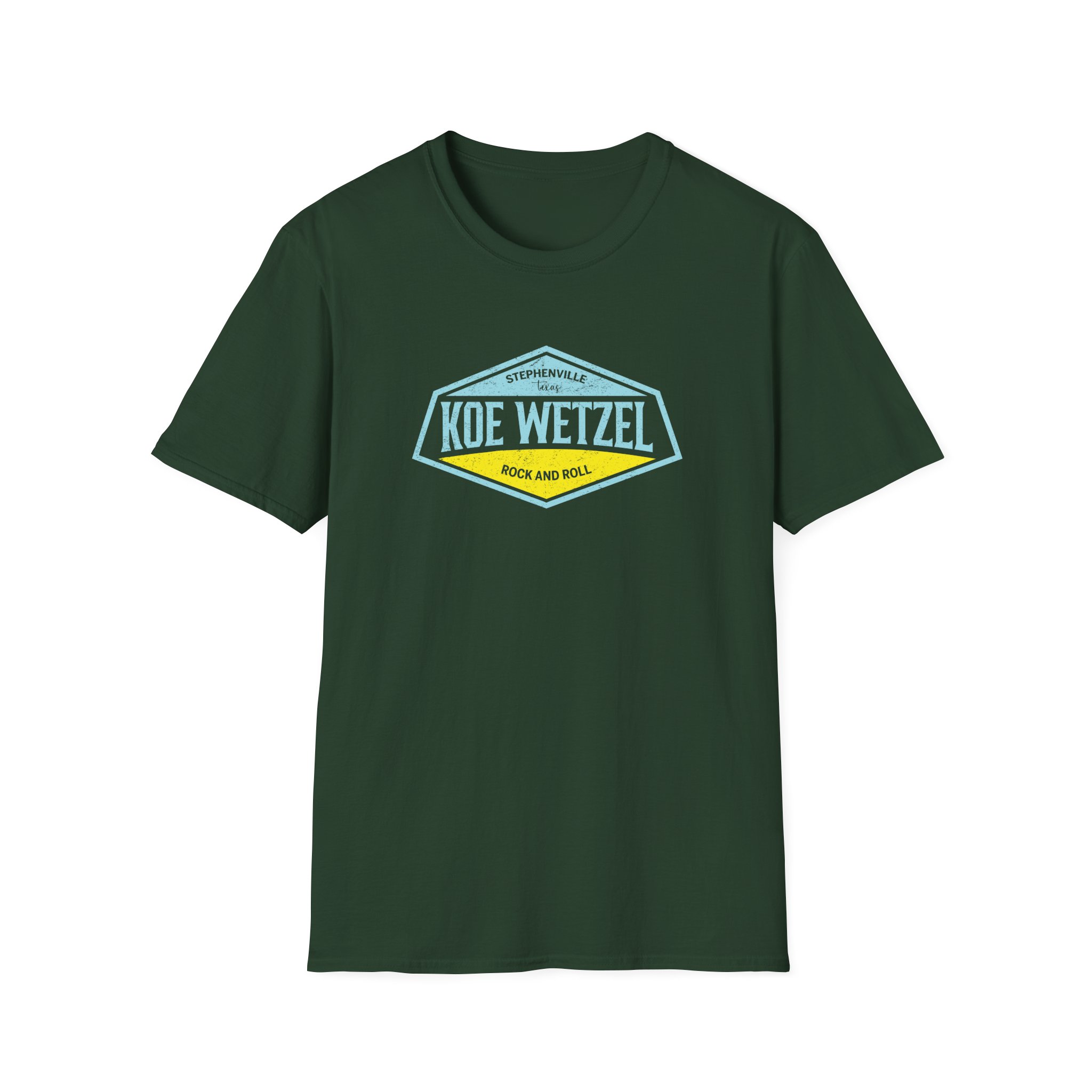 Koe Wetzel Stephenville Rock & Roll Unisex Softstyle T-Shirt