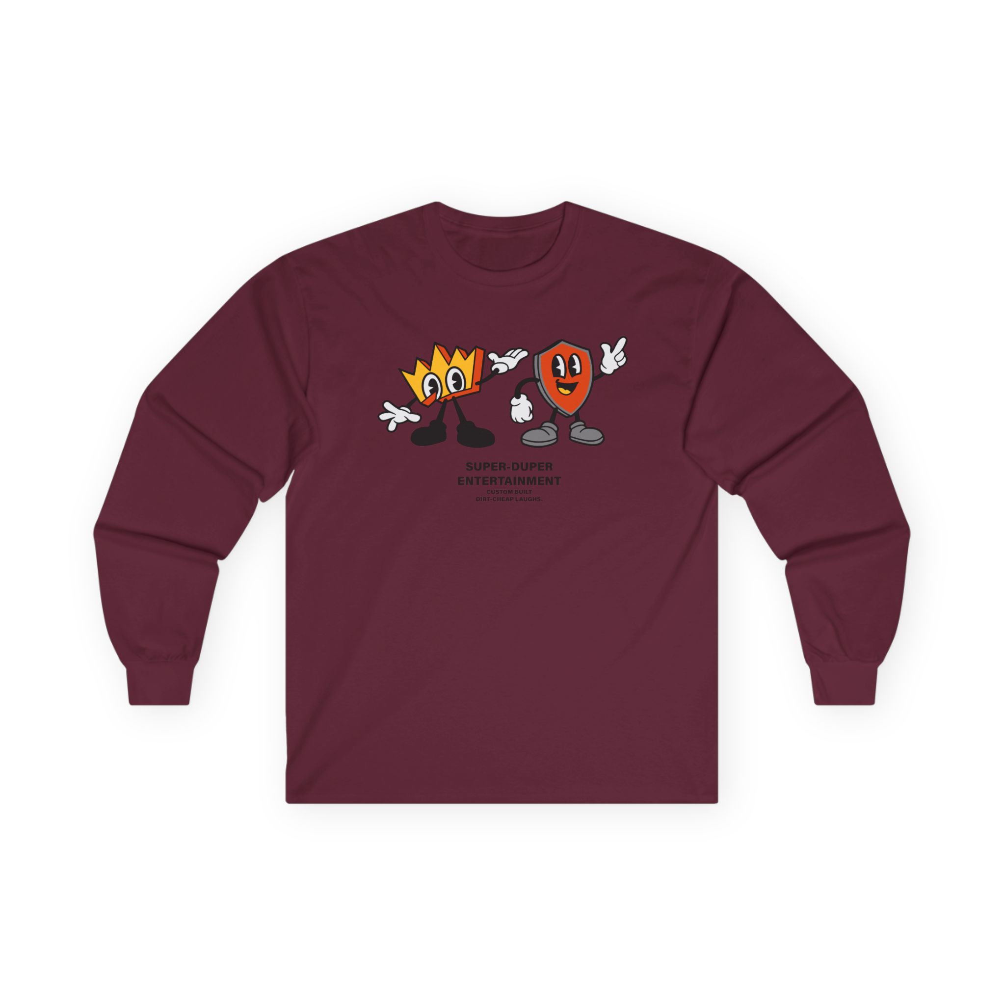 OTK Super-duper Entertainment Unisex Ultra Cotton Long Sleeve Tee