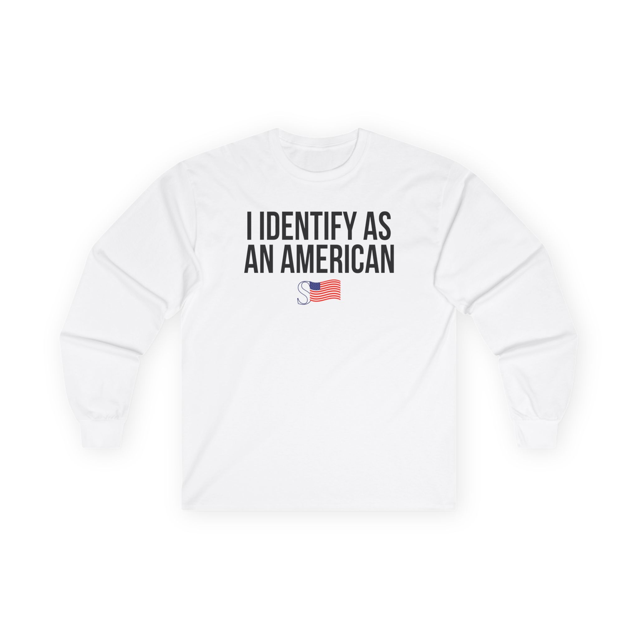 Sean Strickland I Identify as an American Unisex Ultra Cotton Long Sleeve Tee