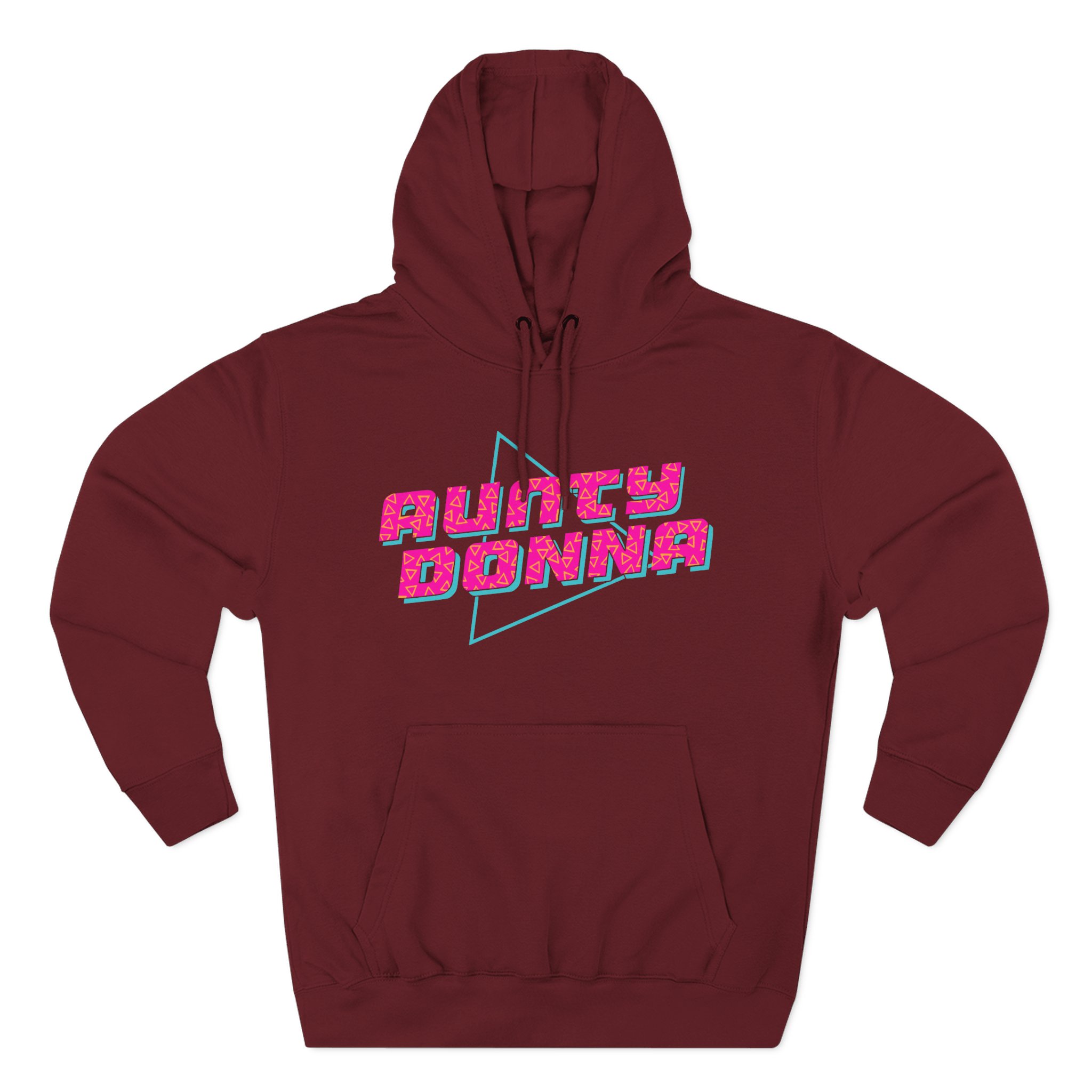 Aunty Donna Retro Three-Panel Fleece Hoodie