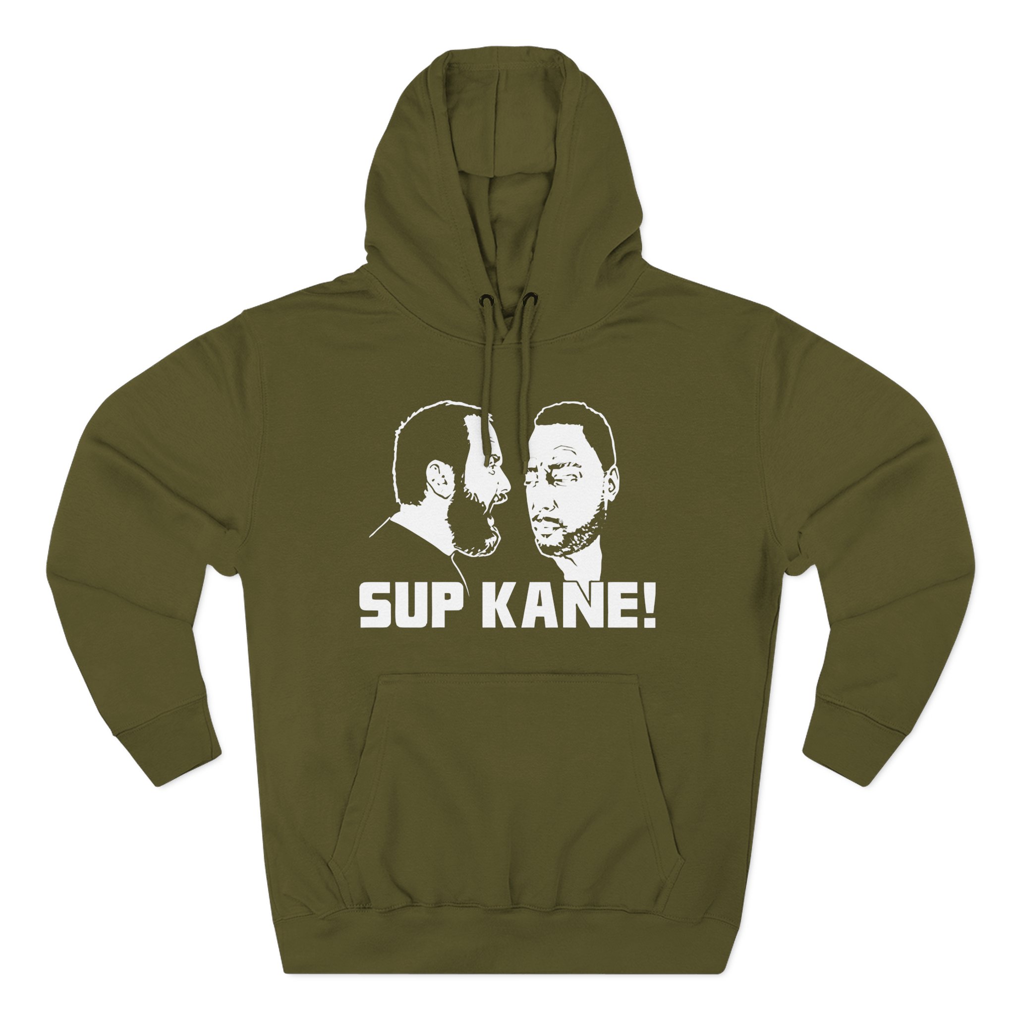 Big Daddy Kane Sup Kane Three-Panel Fleece Hoodie