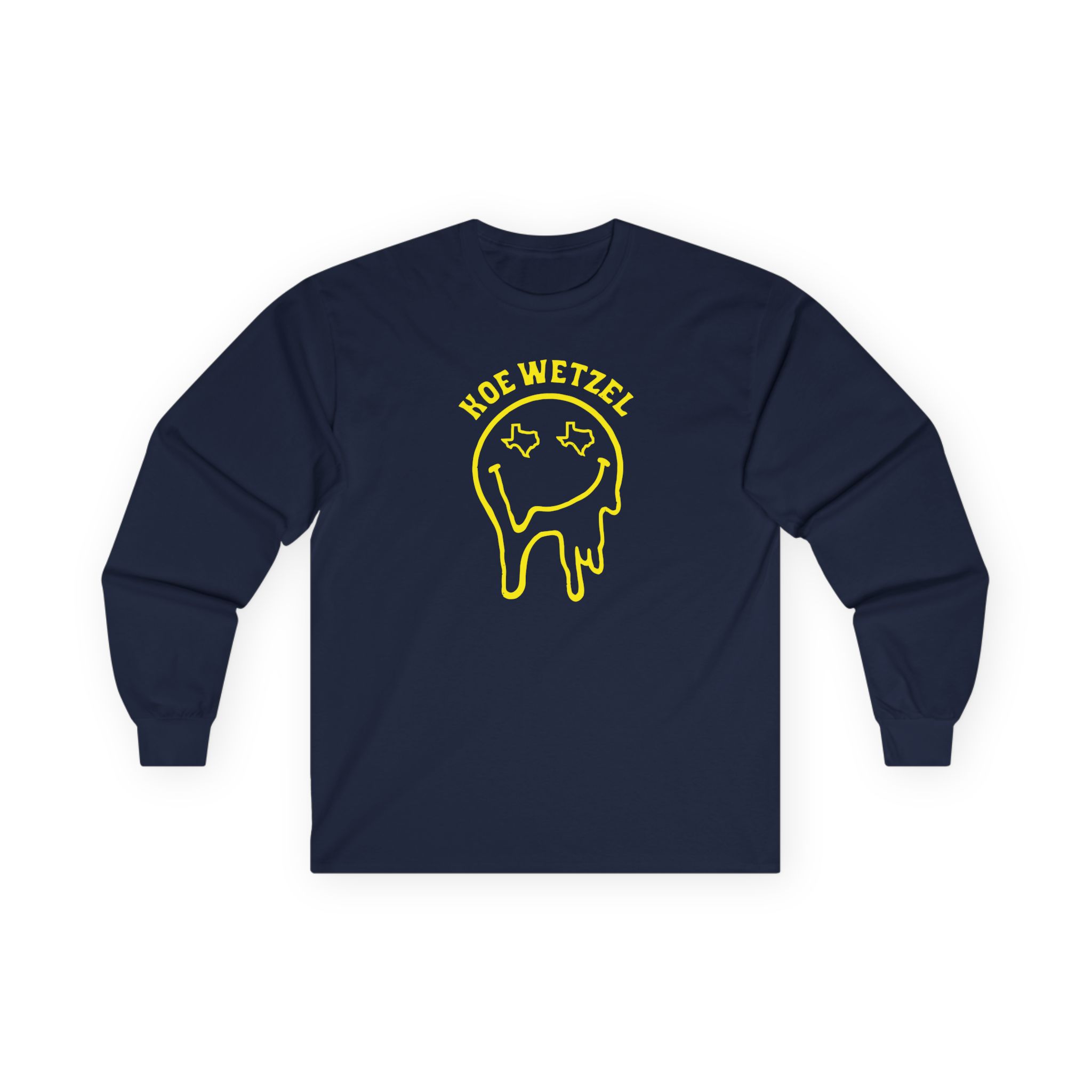 Koe Wetzel Drippy Smiley Unisex Ultra Cotton Long Sleeve Tee
