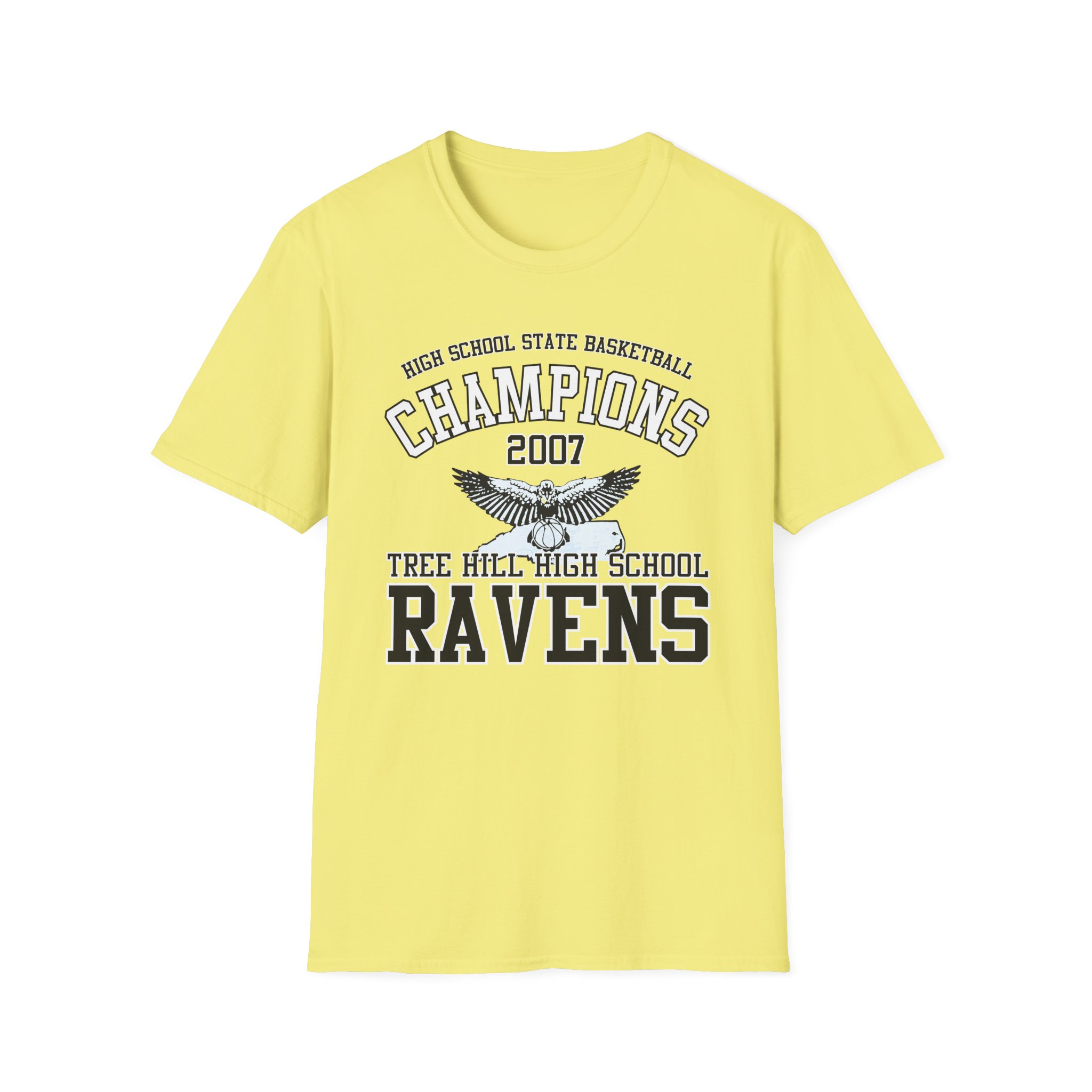 Tree Hill Ravens High School Champions One Tree Hill Unisex Softstyle T-Shirt