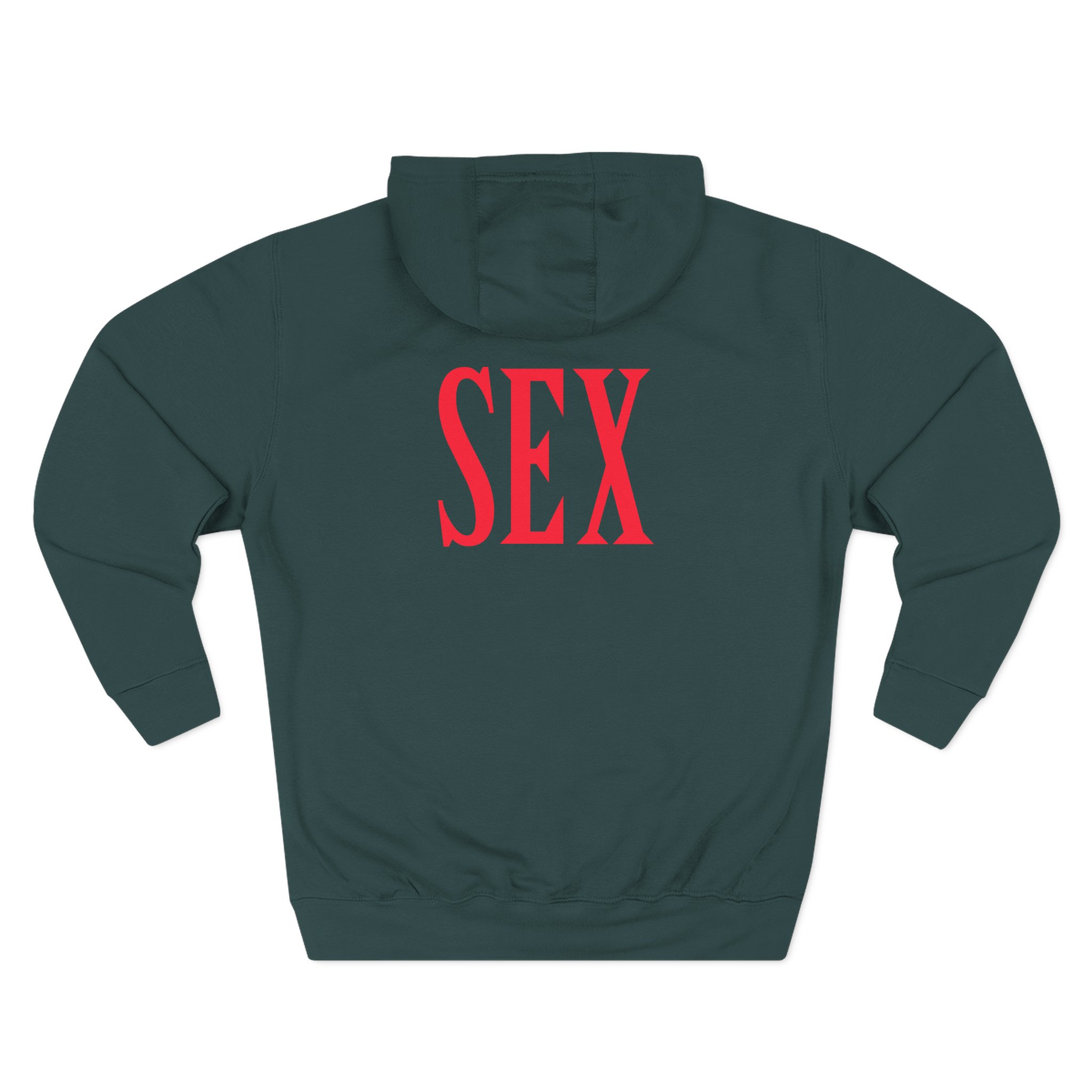 Sexmane Three-Panel Fleece Hoodie