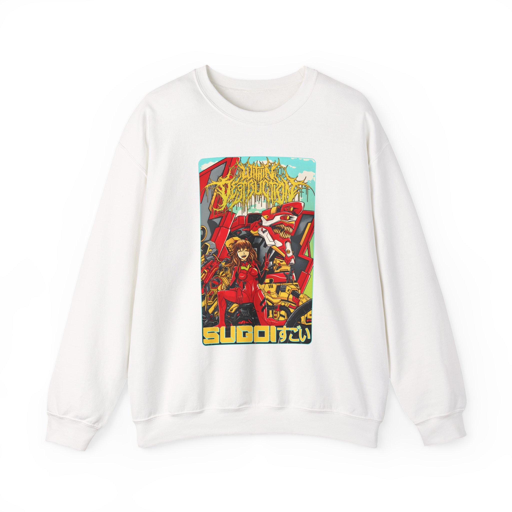 Within Destruction Asuka Unisex Heavy Blend Crewneck Sweatshirt