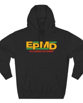 Vintage Epmd Business as Usual Three-Panel Fleece Hoodie