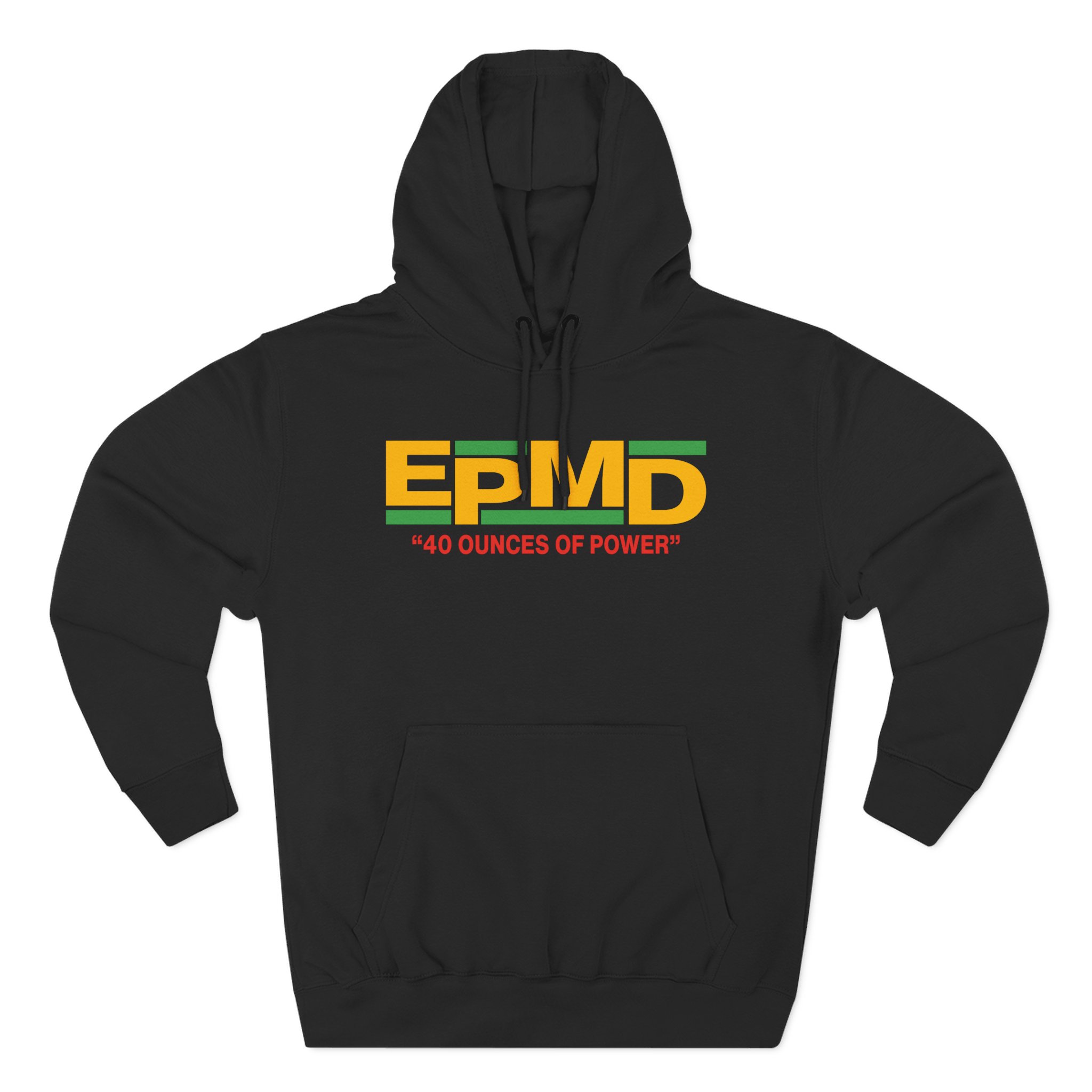 Vintage Epmd Business as Usual Three-Panel Fleece Hoodie