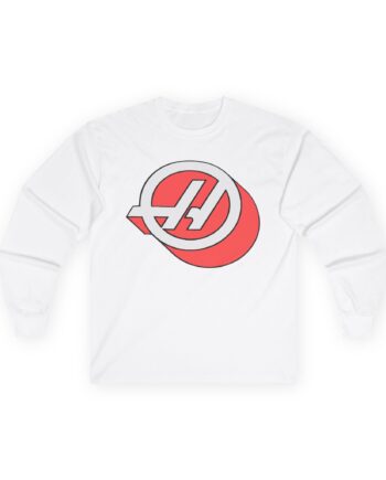 Haas F1 3d Roundel Unisex Ultra Cotton Long Sleeve Tee