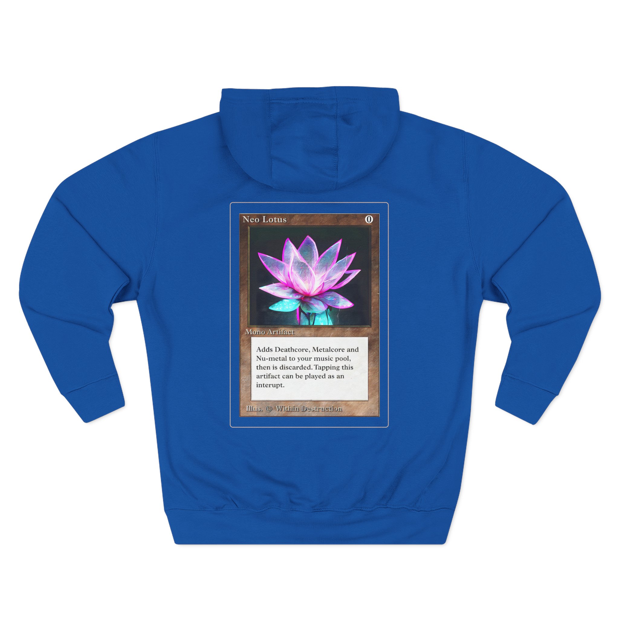 Within Destruction Neo Lotus x MTG Three-Panel Fleece Hoodie