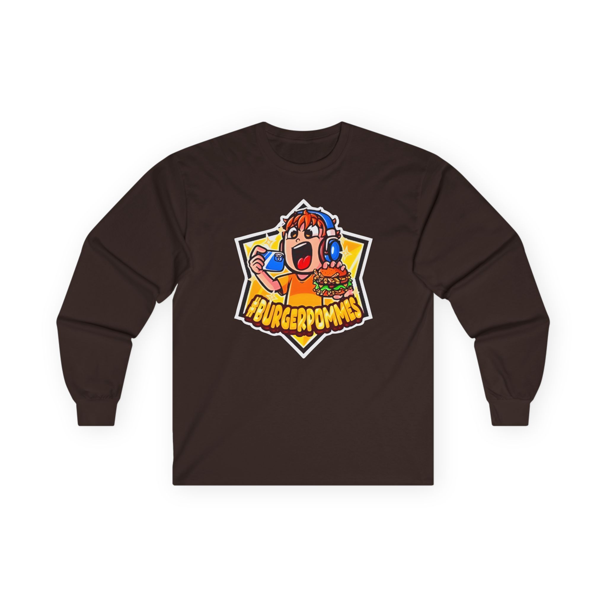 Burger Pommes Unisex Ultra Cotton Long Sleeve Tee