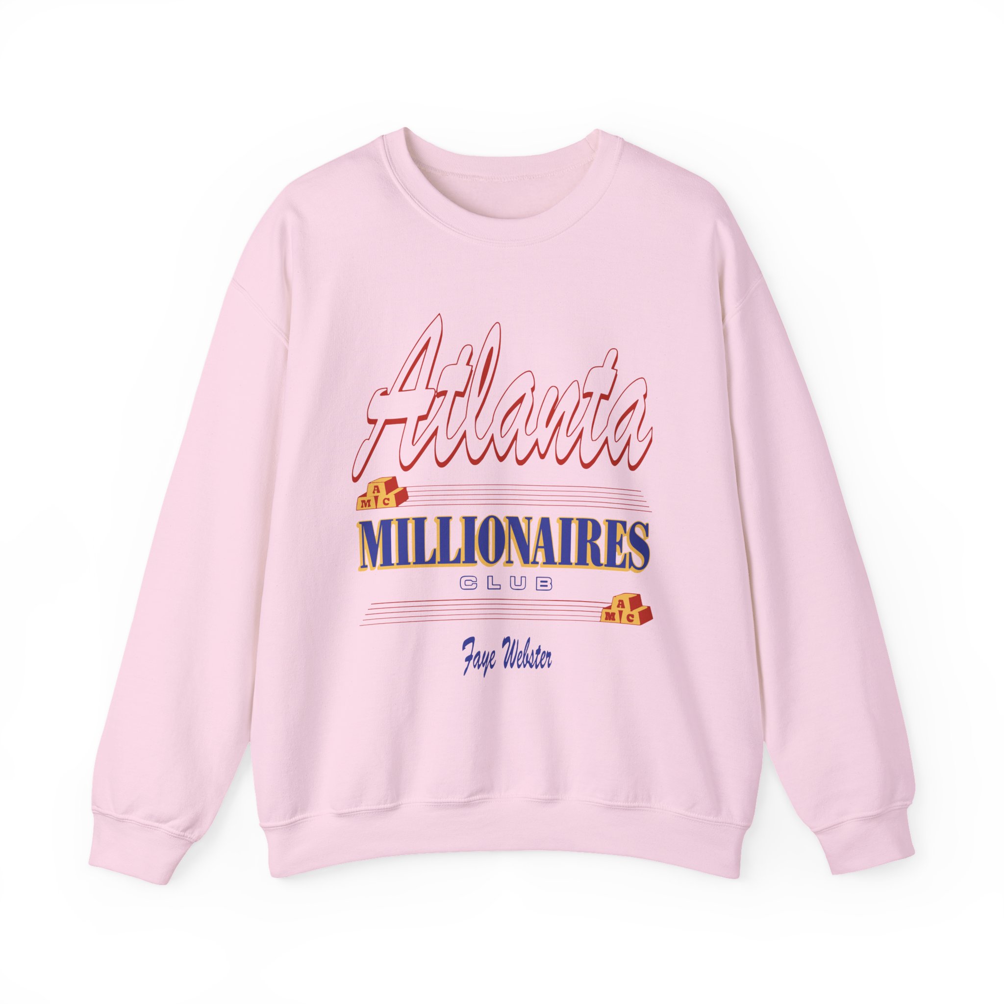 Faye Webster Atlanta Millionaires Club Unisex Heavy Blendâ„¢ Crewneck Sweatshirt