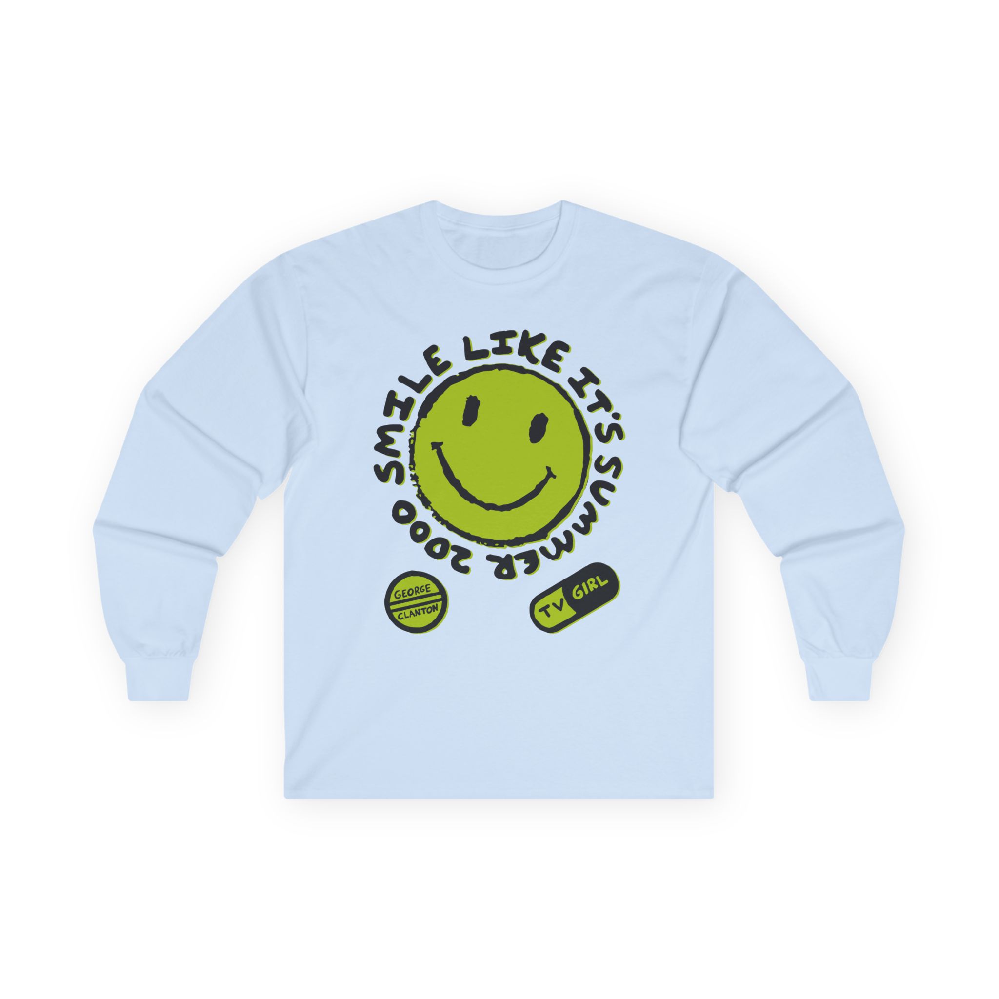 Tv Girl Smile Like It's Summer 2000 Unisex Ultra Cotton Long Sleeve Tee