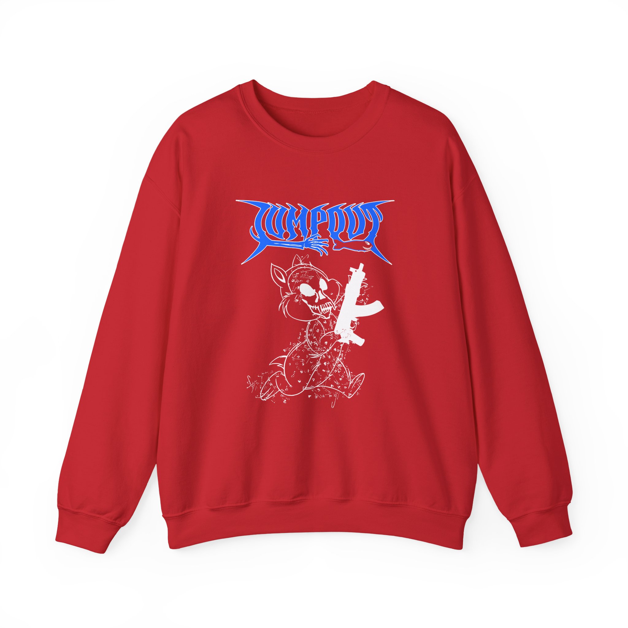 Osamason Jumpout Bunny Unisex Heavy Blendâ„¢ Crewneck Sweatshirt