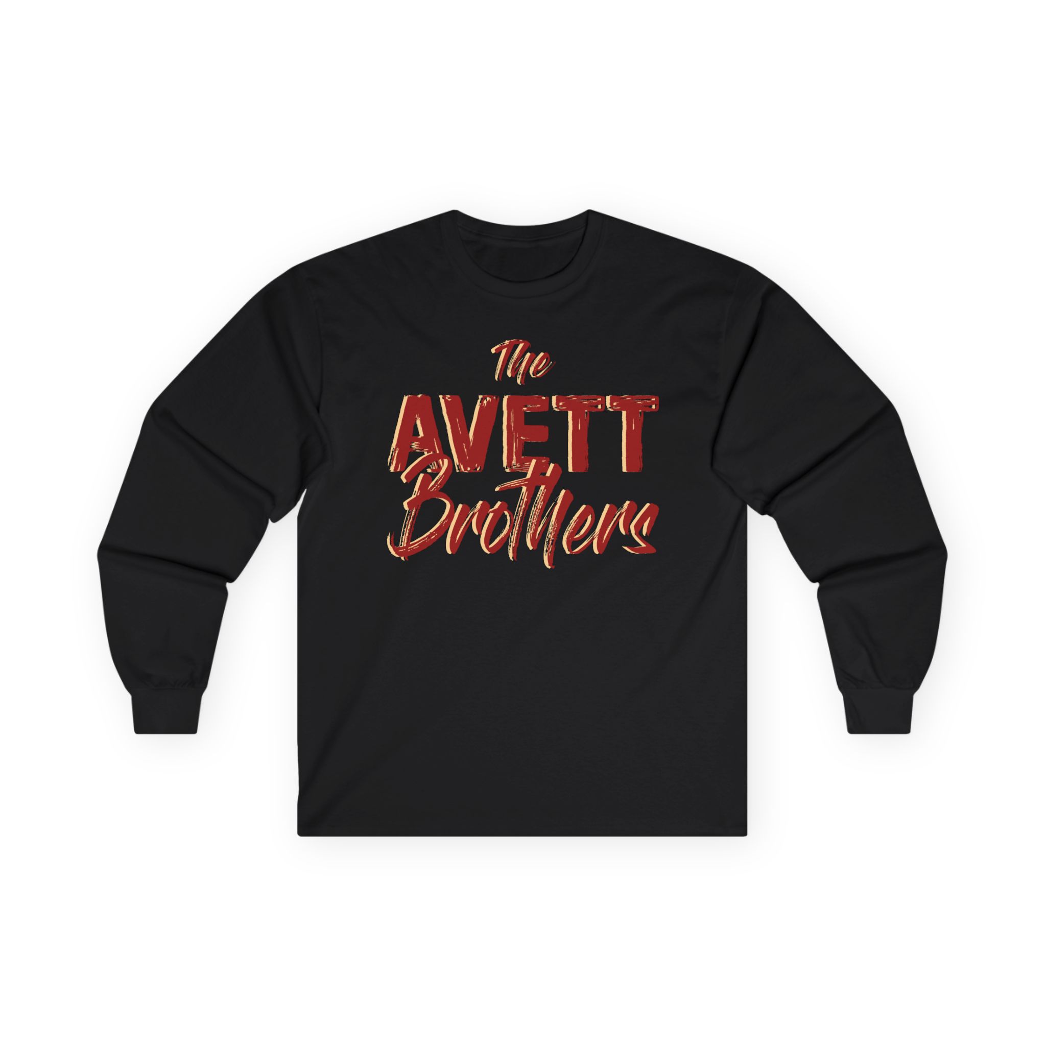 Avett Brothers Painted Sign Logo Unisex Ultra Cotton Long Sleeve Tee