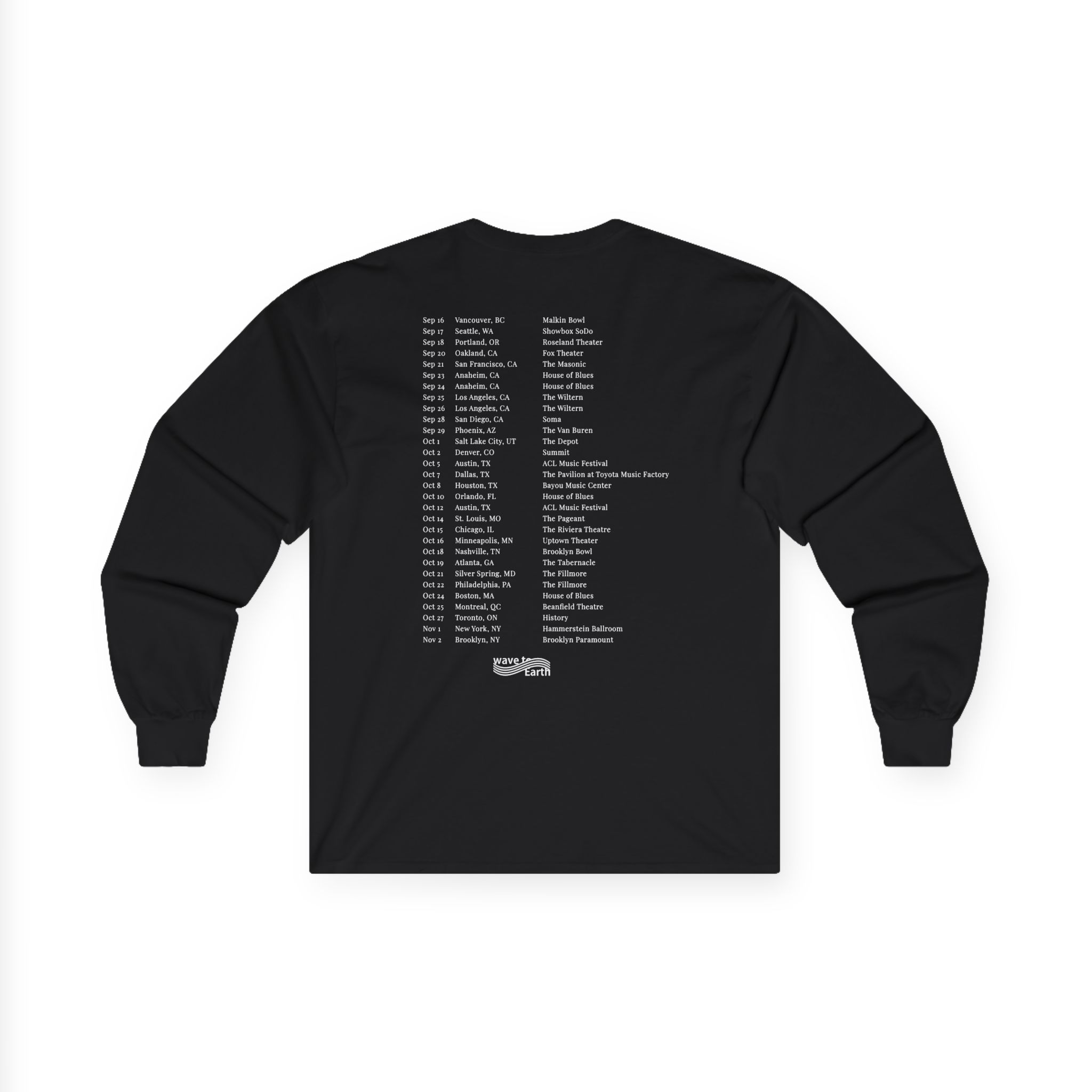 Wave to Earth 0.03 Na Tour Unisex Ultra Cotton Long Sleeve Tee