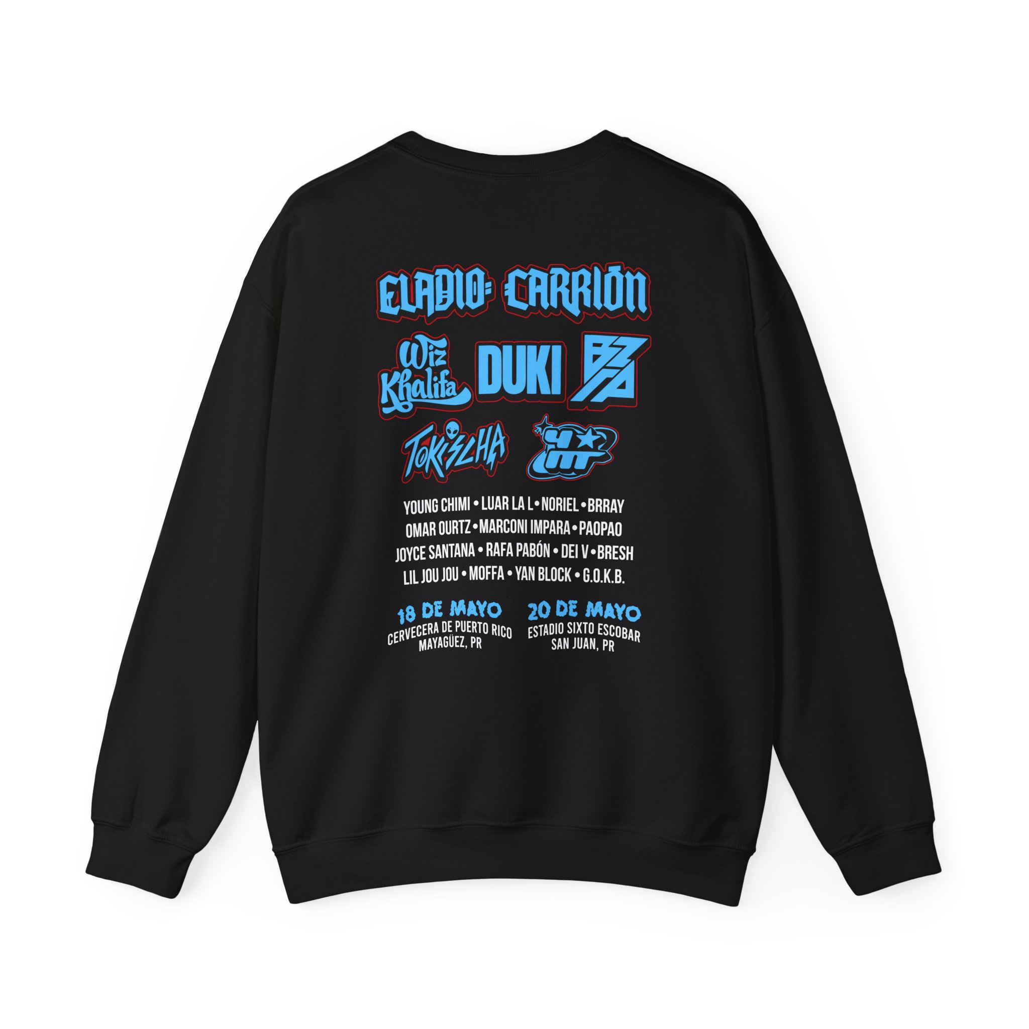 Eladio Carrion Sauce Boyz Fes Unisex Heavy Blendâ„¢ Crewneck Sweatshirt