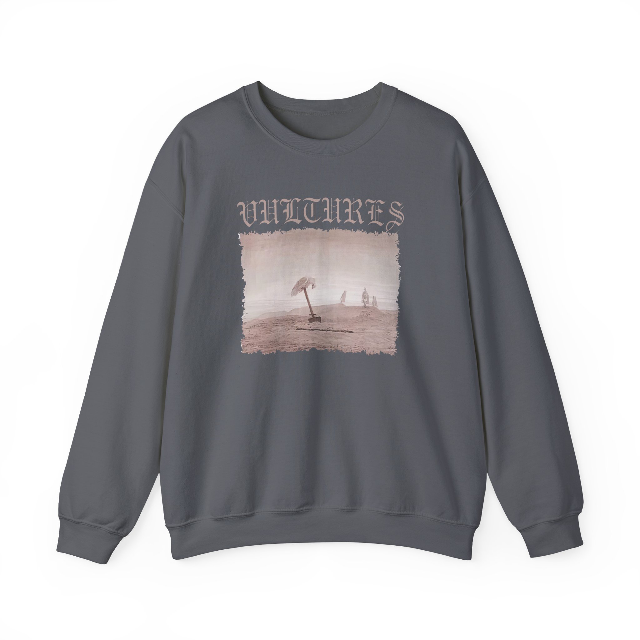 Vultures Inspired Album Unisex Heavy Blendâ„¢ Crewneck Sweatshirt