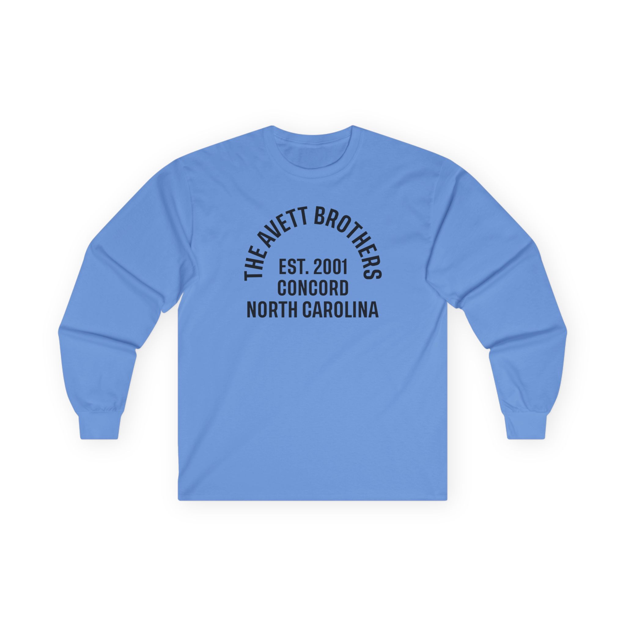 Avett Brothers Est 2001 Ringer Unisex Ultra Cotton Long Sleeve Tee