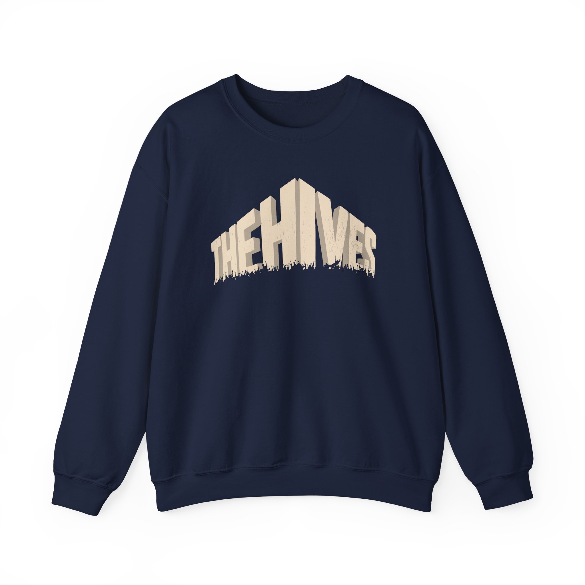 The Hives 3d Hives Logo Unisex Heavy Blendâ„¢ Crewneck Sweatshirt