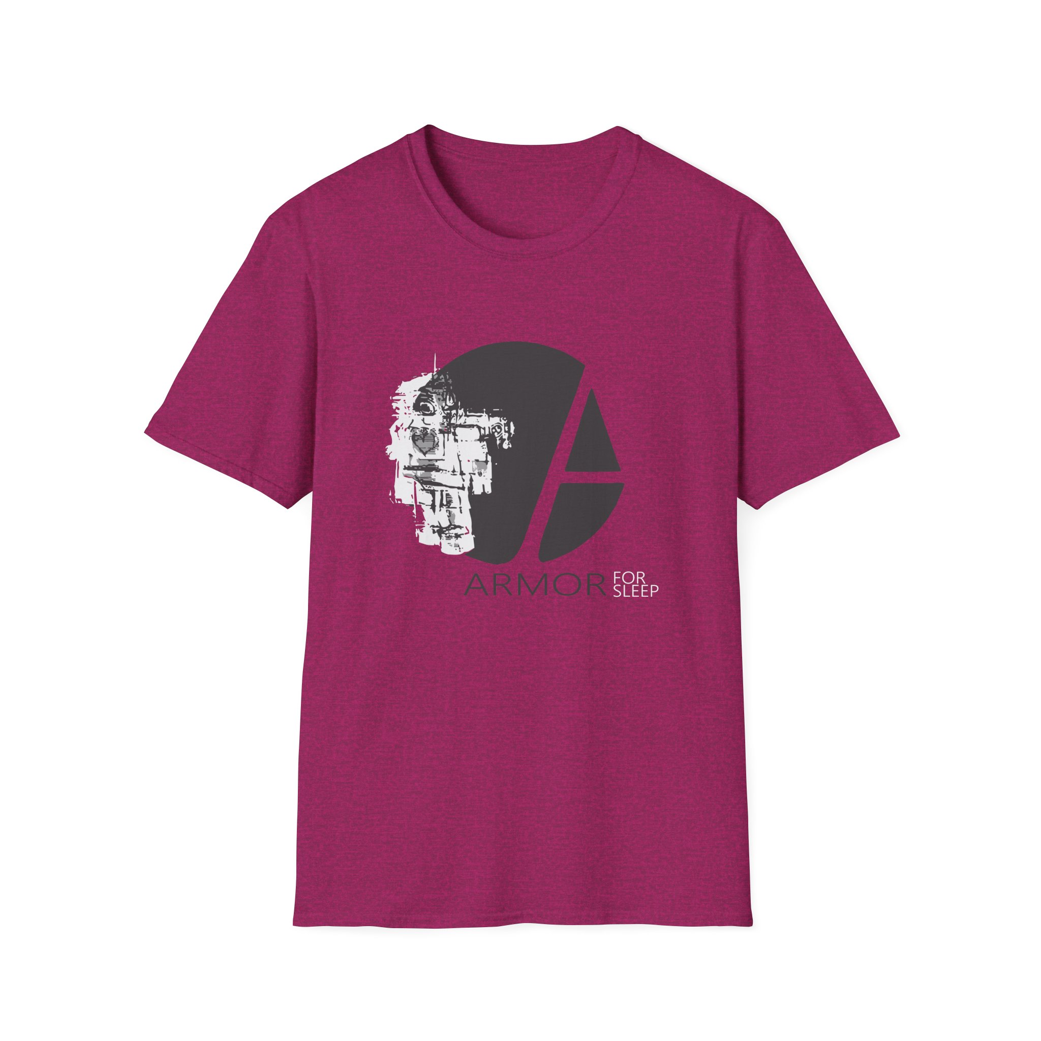 Armor for Sleep Robot on Unisex Softstyle T-shirt