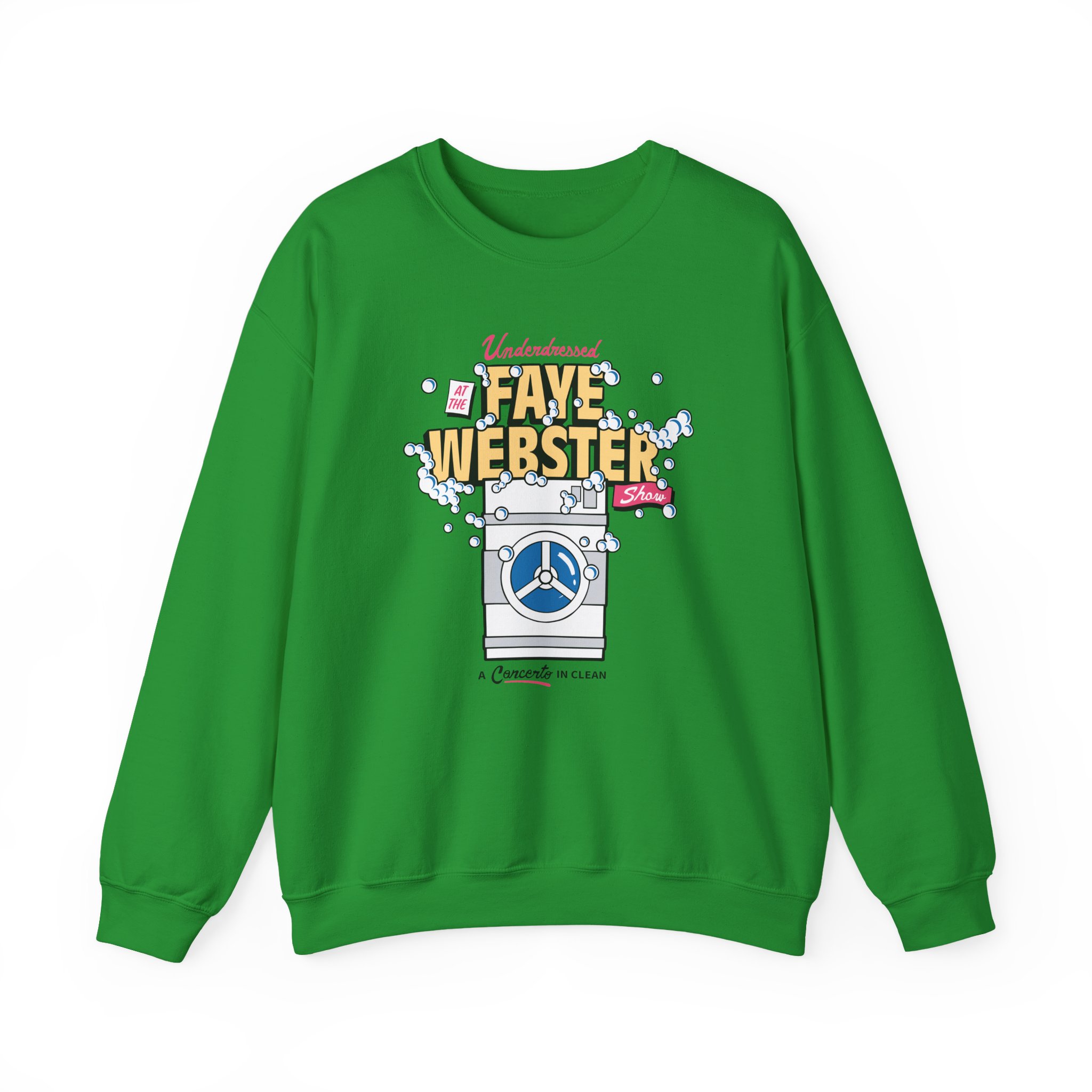 Faye Webster Laundrette Unisex Heavy Blendâ„¢ Crewneck Sweatshirt