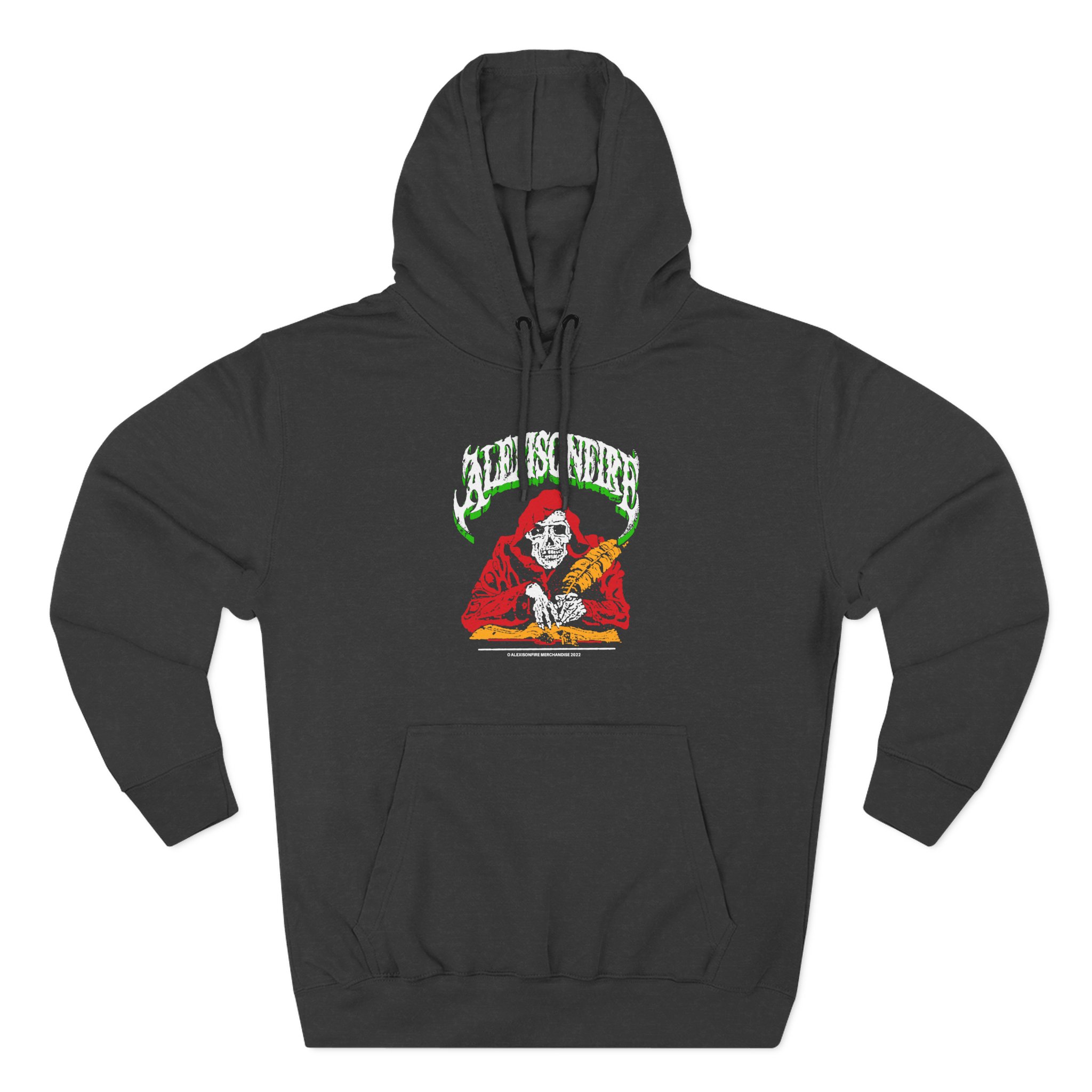 Alexisonfire Skelwrite Three-Panel Fleece Hoodie