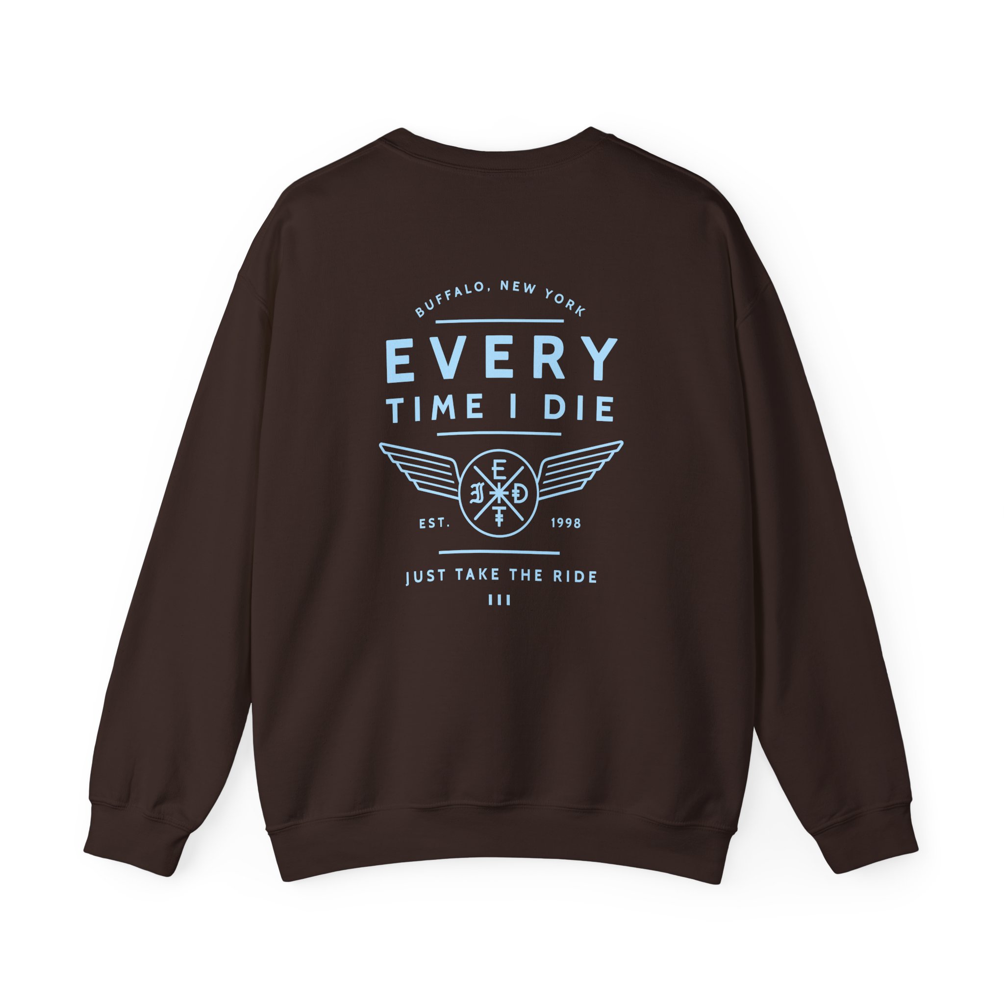 Every Time I Die Take the Ride Unisex Heavy Blend Crewneck Sweatshirt