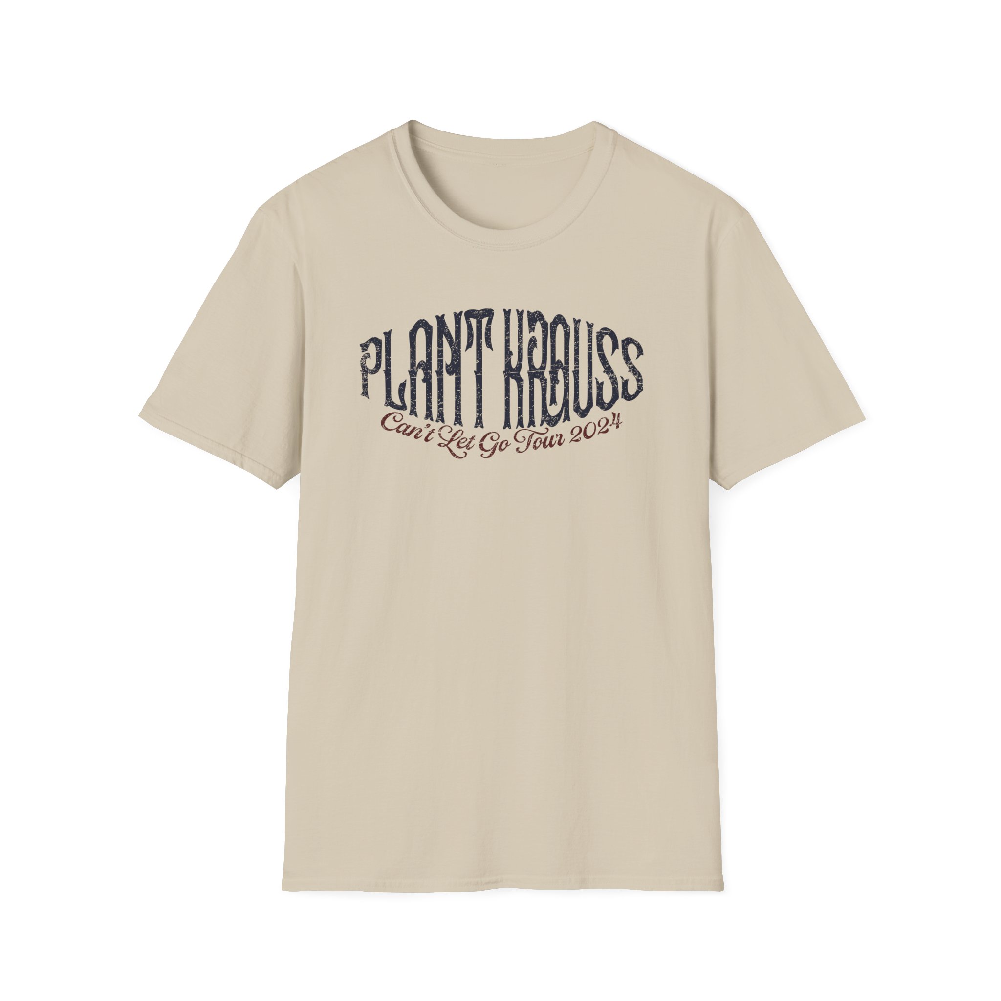 Robert Plant Inflated Type Unisex Softstyle T-Shirt