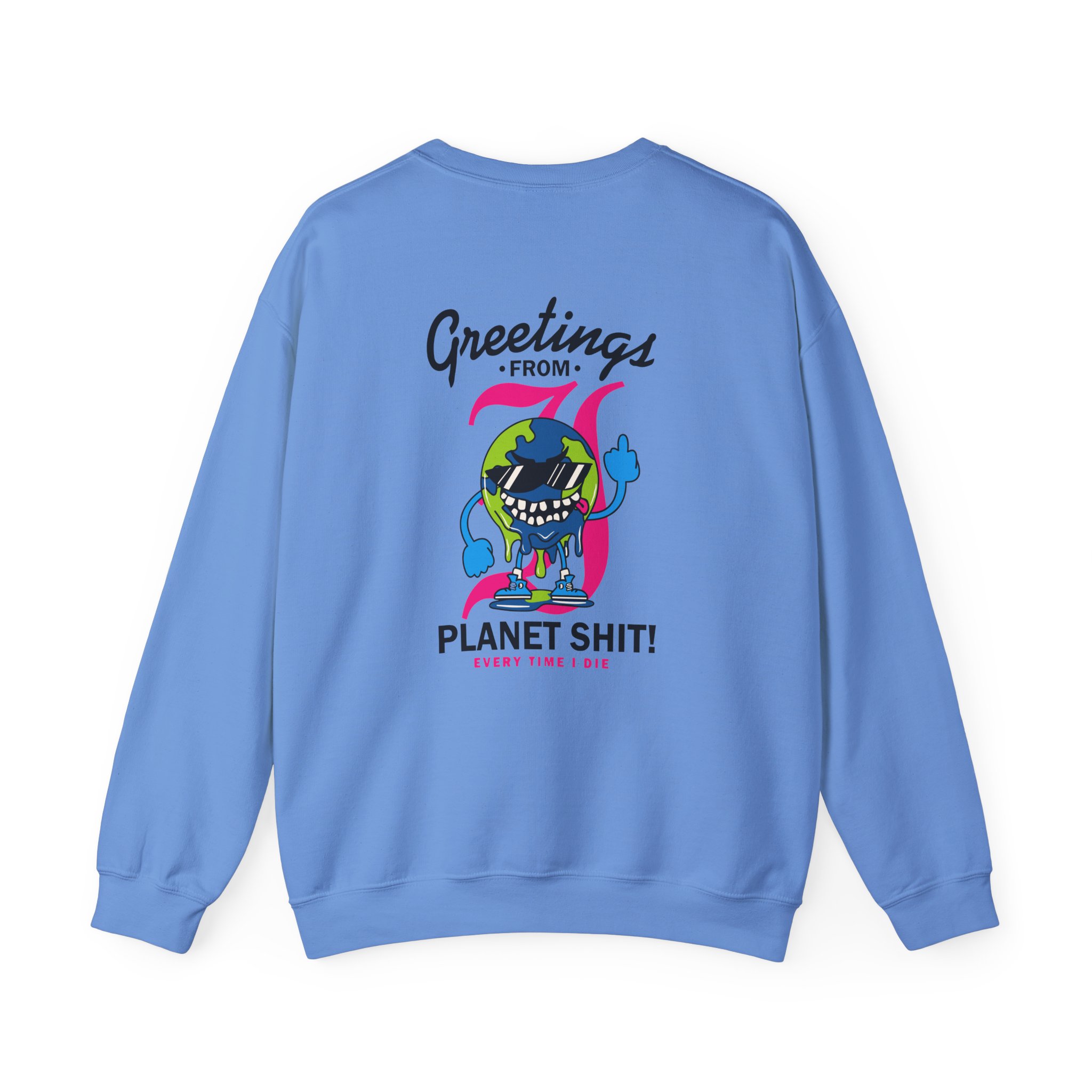 Every Time I Die Planet Unisex Heavy Blend Crewneck Sweatshirt