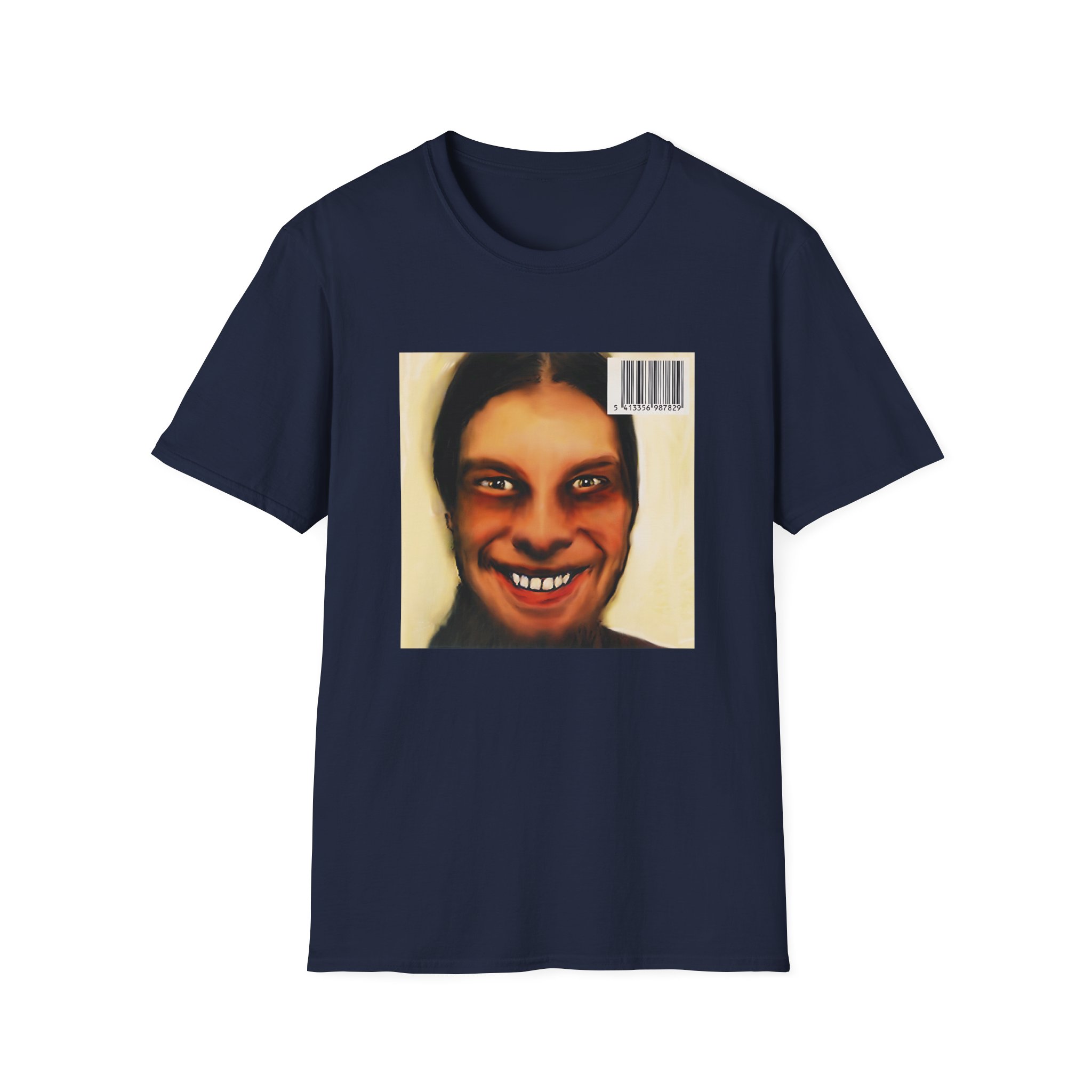 Aphex Twin I Care Because You Do Album Cover Unisex Softstyle T-Shirt