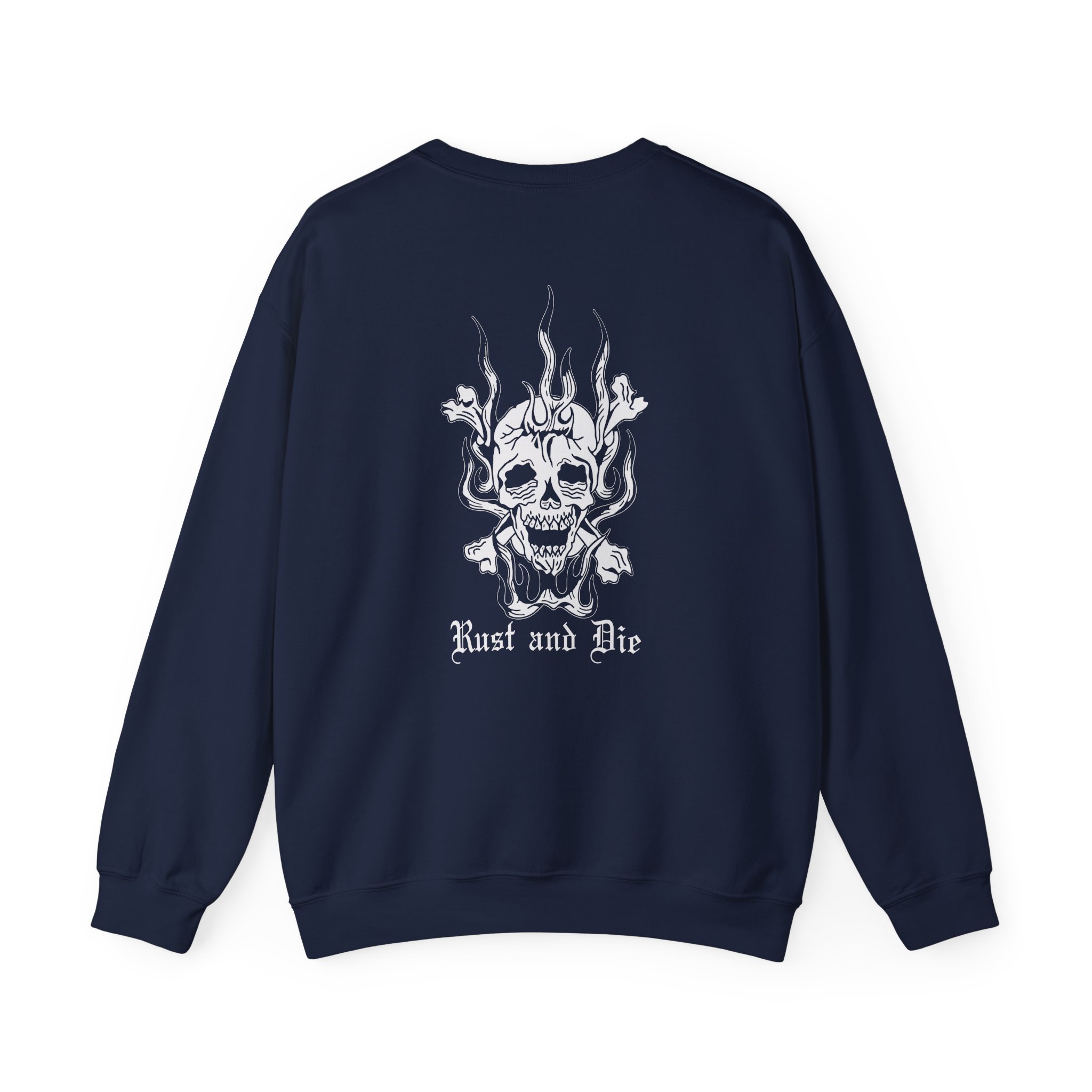 Kublai Khan - Rust and Die Unisex Heavy Blendâ„¢ Crewneck Sweatshirt
