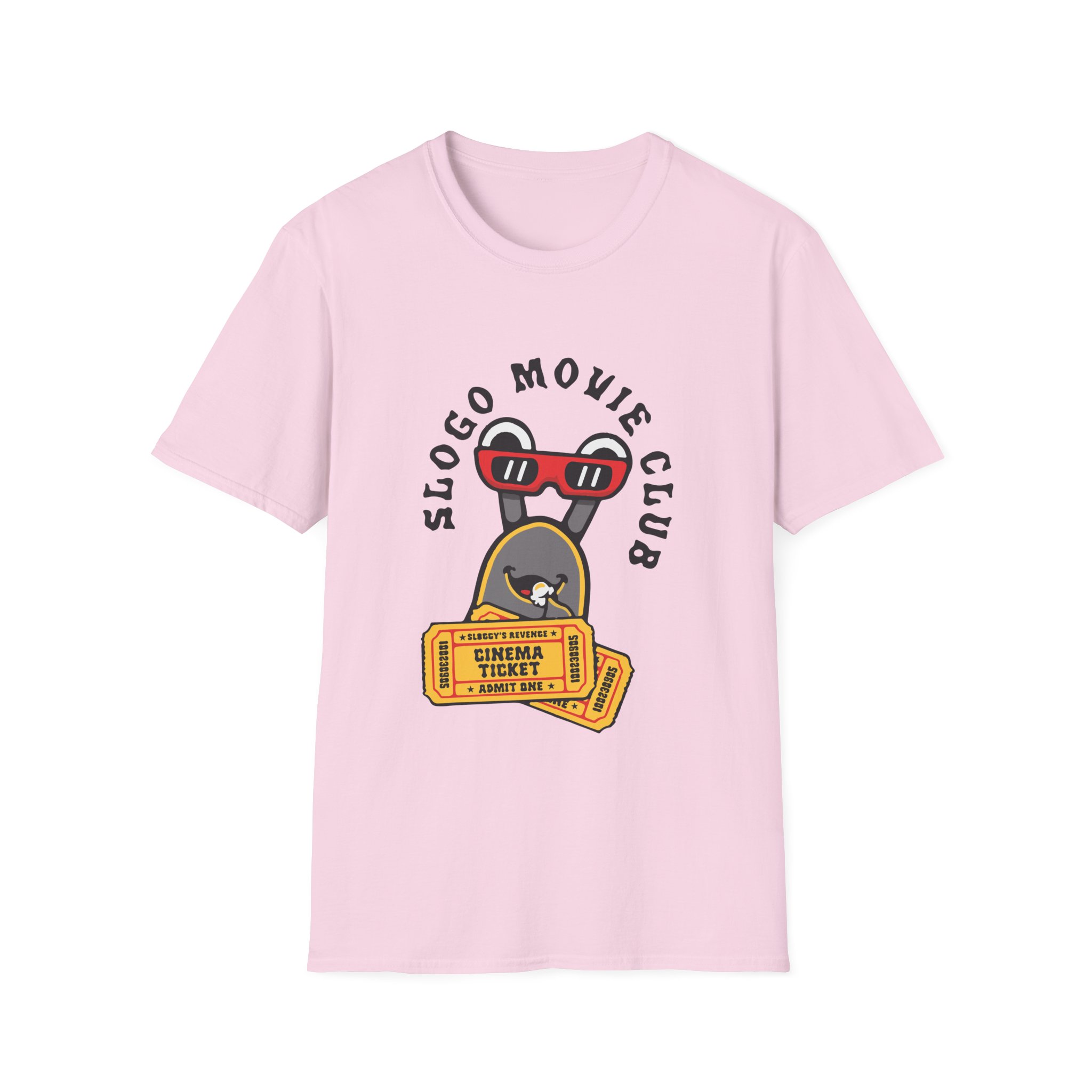 Slogoman Movie Club 2 Unisex Softstyle T-Shirt