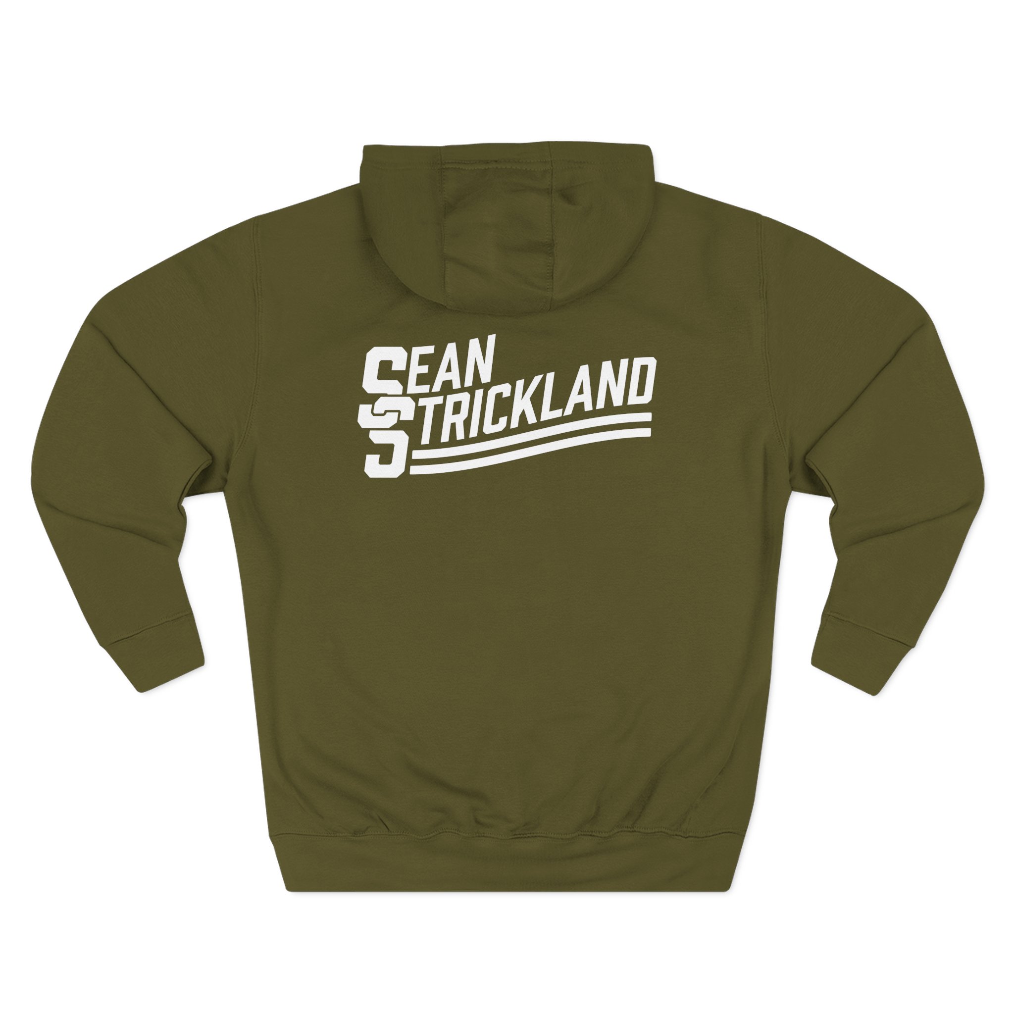 Sean Strickland We Don't Call 911 Three-Panel Fleece Hoodie