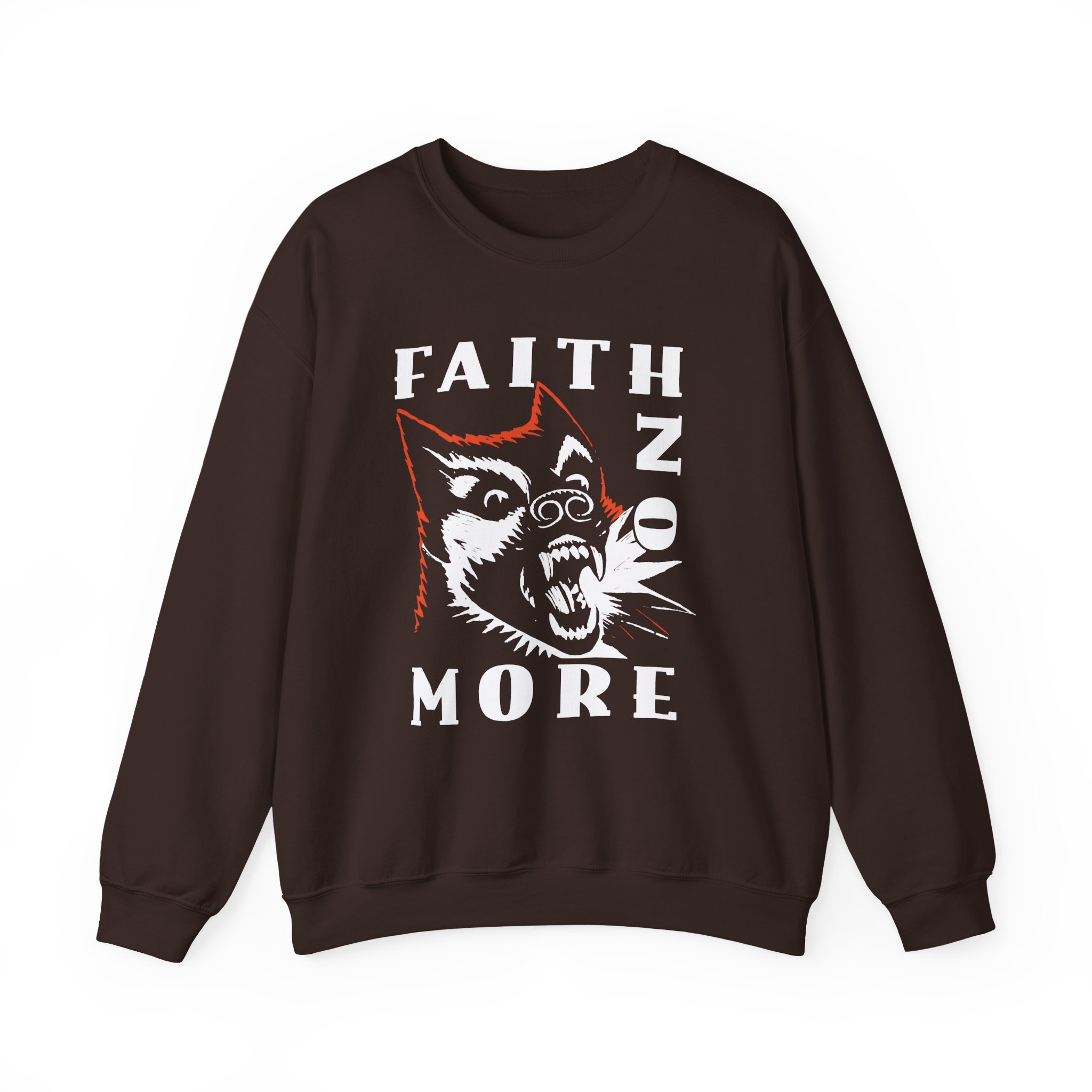 Faith No More Logo Dog Unisex Heavy Blendâ„¢ Crewneck Sweatshirt
