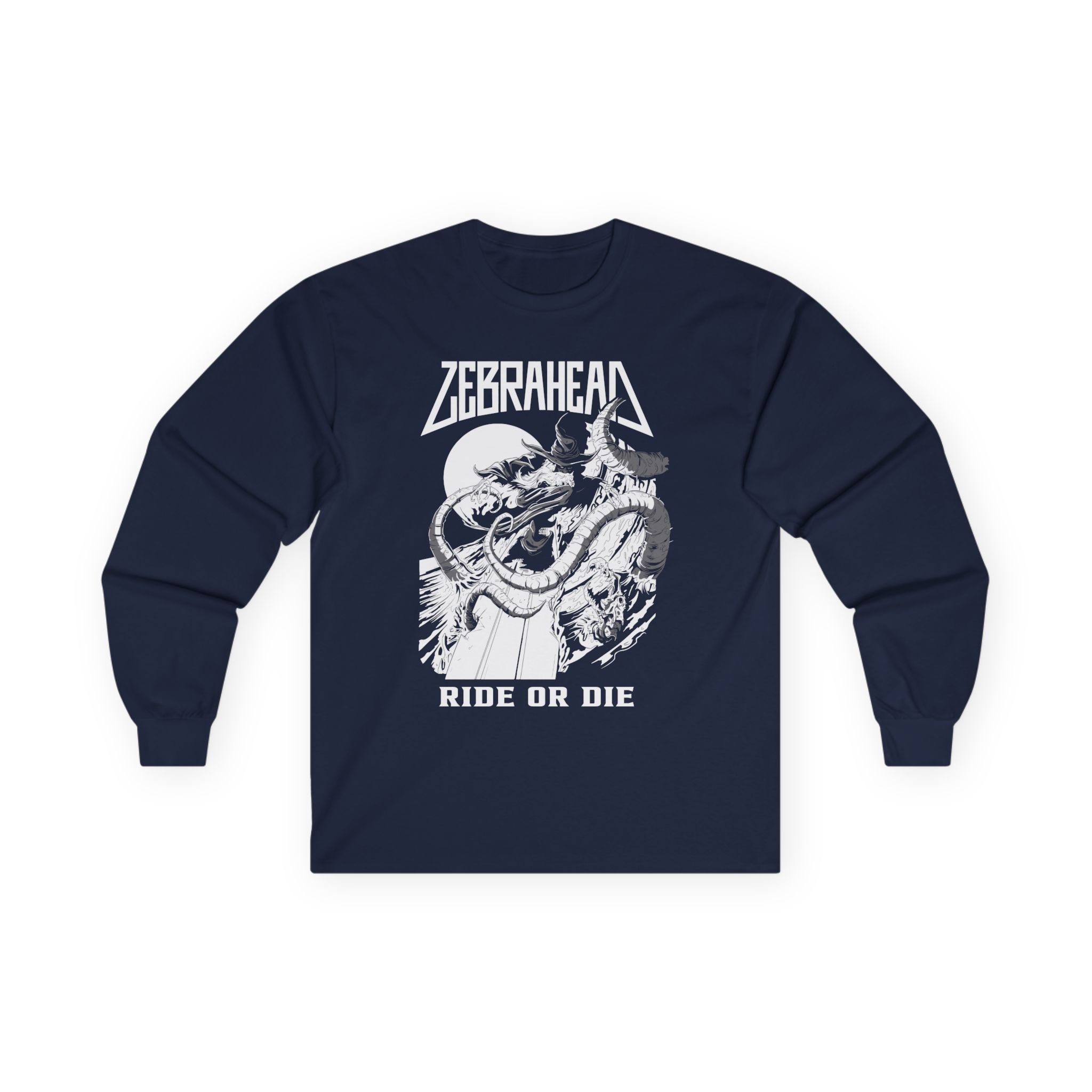 Zebrahead Ride or Die Unisex Ultra Cotton Long Sleeve Tee