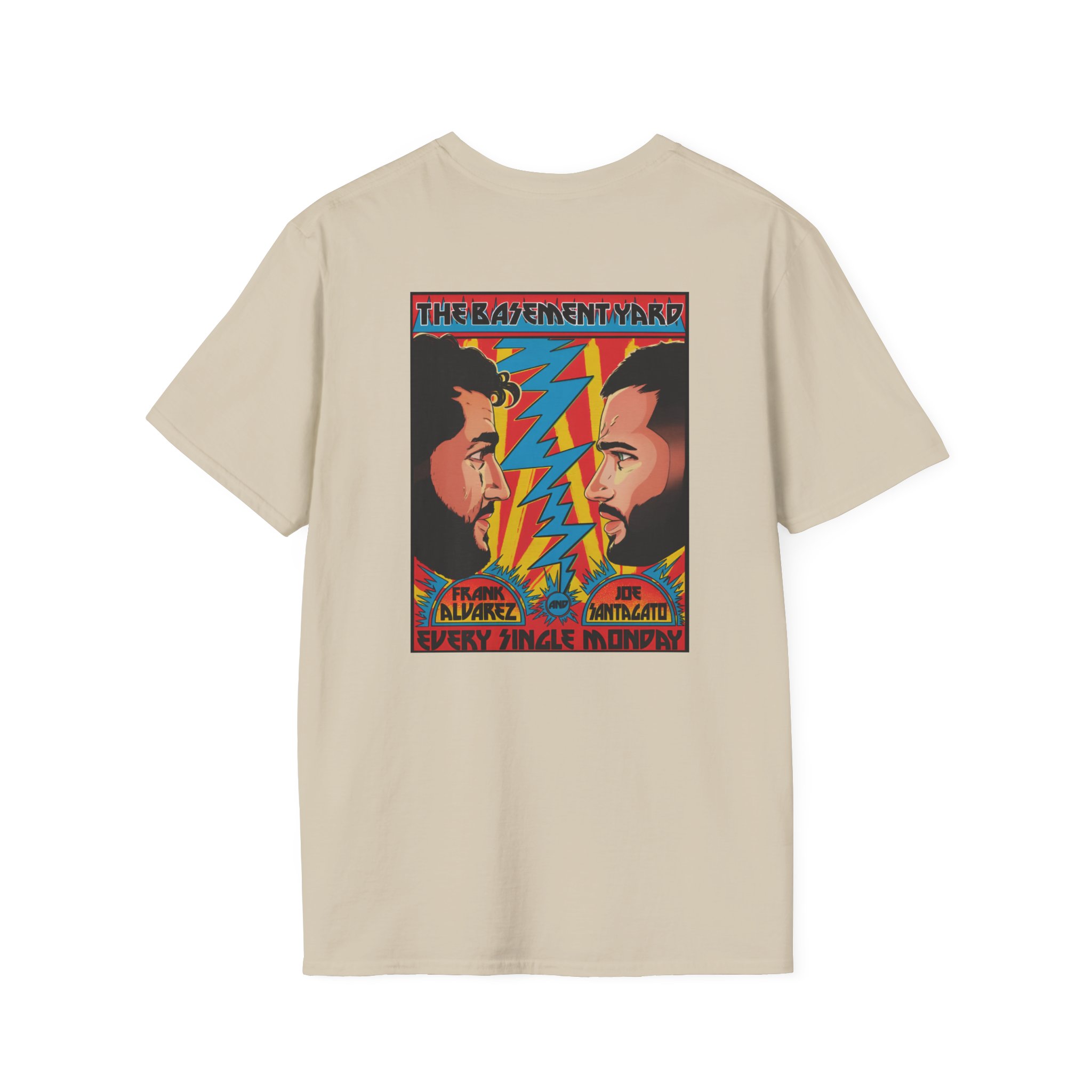 The Basement Yard Face Off Unisex Softstyle T-Shirt