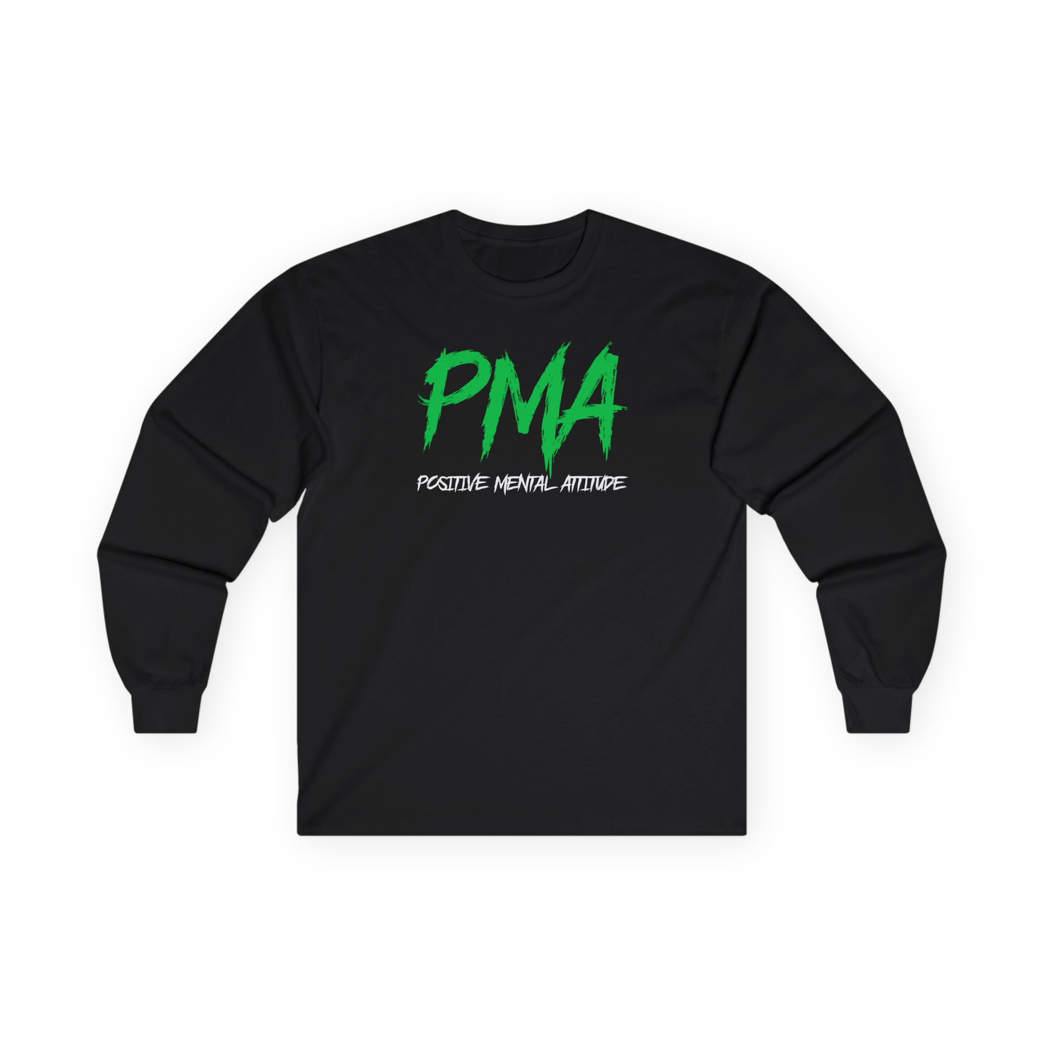 Pma Positive Mental Attitude Unisex Ultra Cotton Long Sleeve Tee