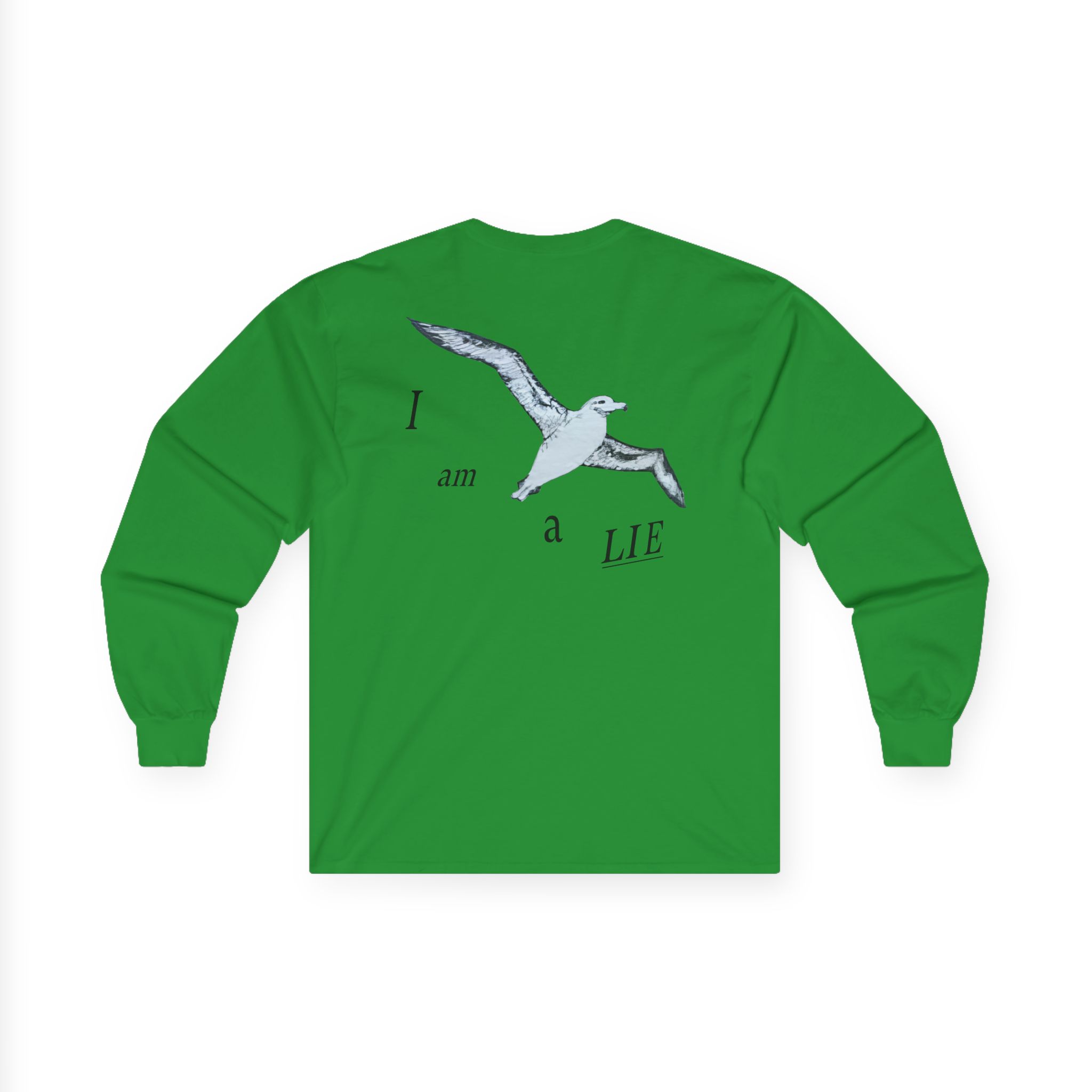 Birds Arent Real I am a Lie Unisex Ultra Cotton Long Sleeve Tee