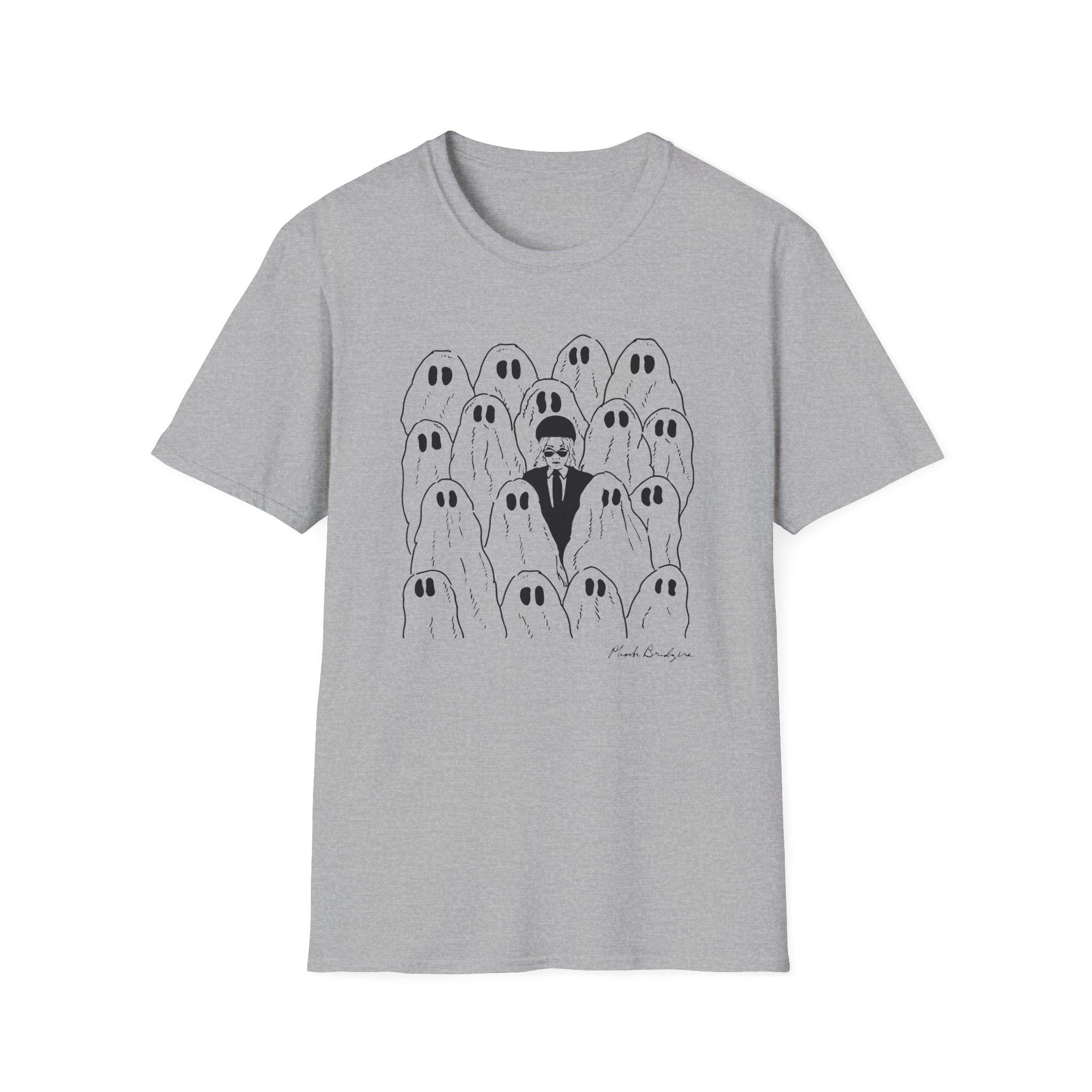 Phoebe Bridgers Ghost Unisex Softstyle T-Shirt
