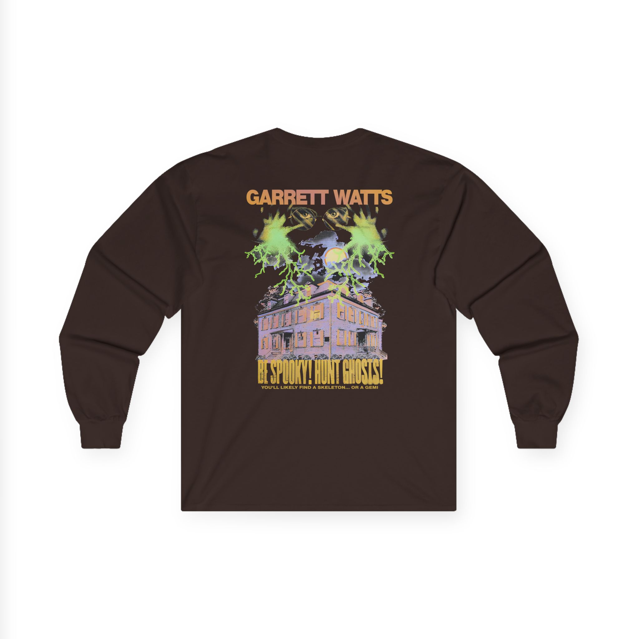 Garrett Watts Haunted Powers Unisex Ultra Cotton Long Sleeve Tee