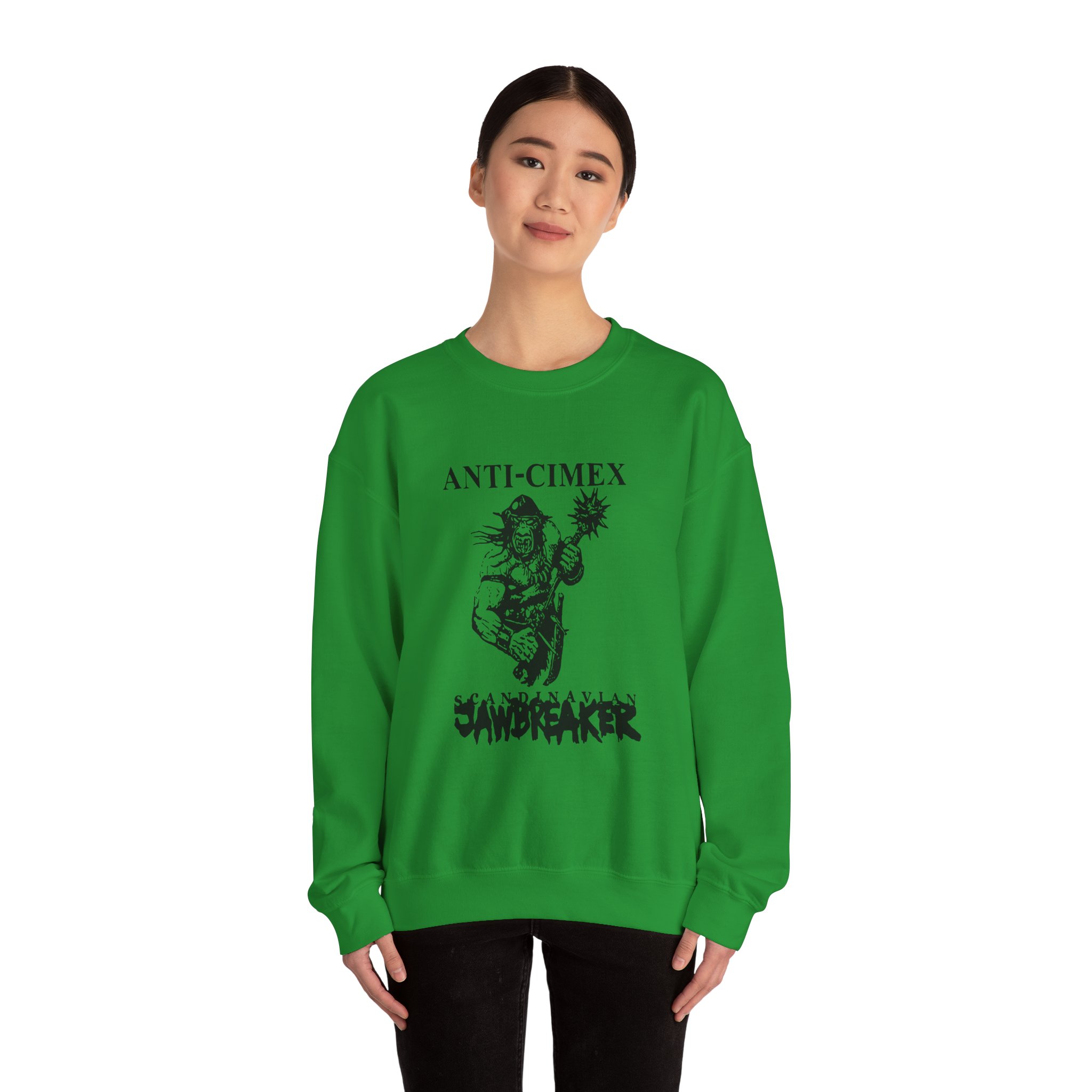 Anti Cimex Scandinavian Jawbreaker Unisex Heavy Blend Crewneck Sweatshirt