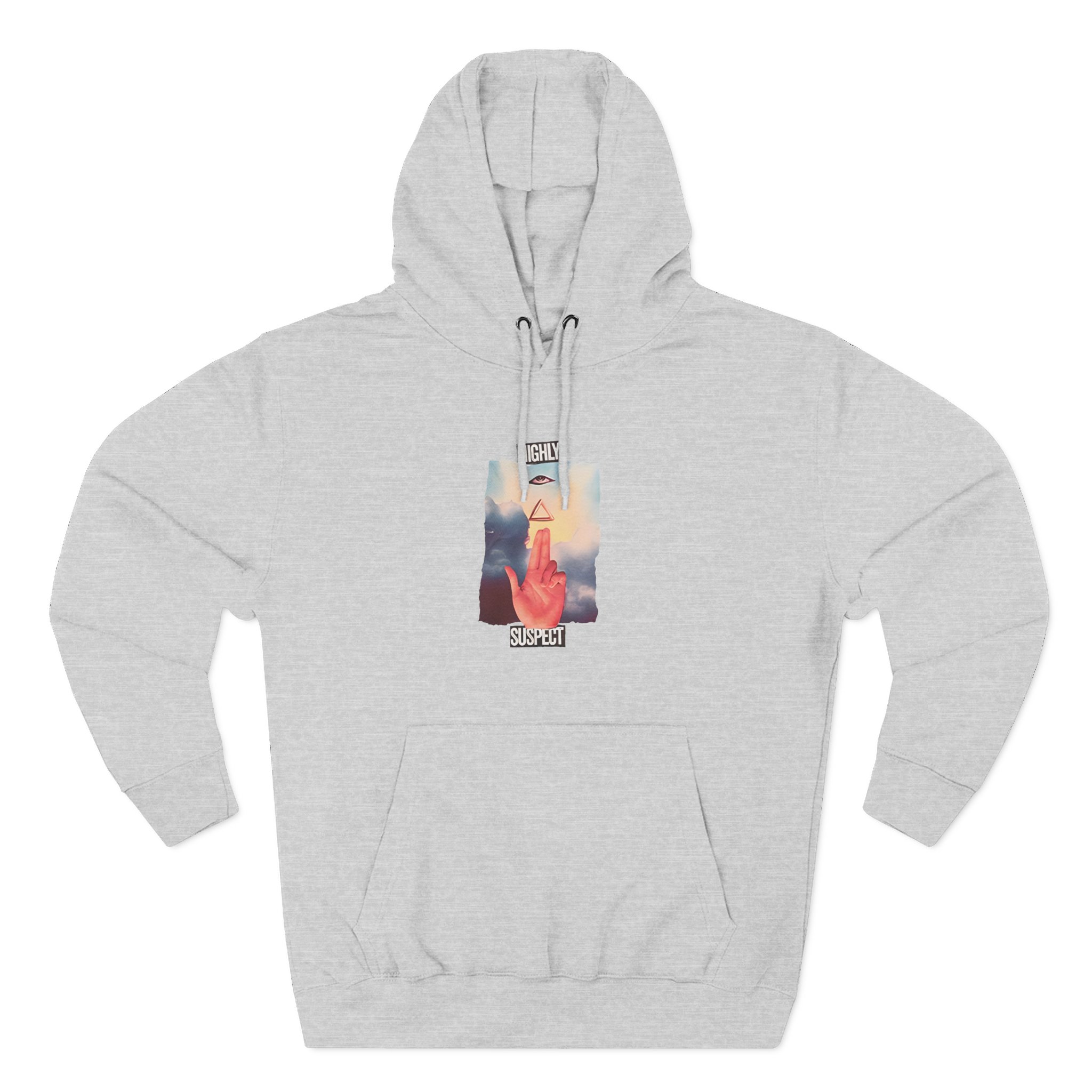 Highly Suspect Cover Three-panel Fleece Hoodie