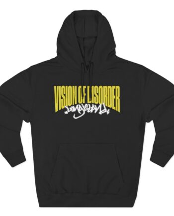 Vision of Disorder Three-Panel Fleece Hoodie