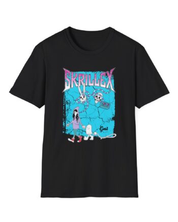 Skrillex Gost Album Cover Unisex Softstyle T-Shirt