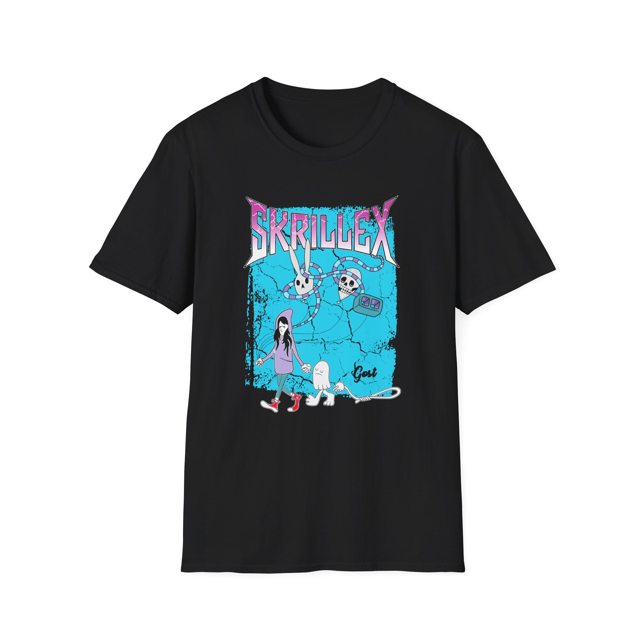 Skrillex Gost Album Cover Unisex Softstyle T-Shirt