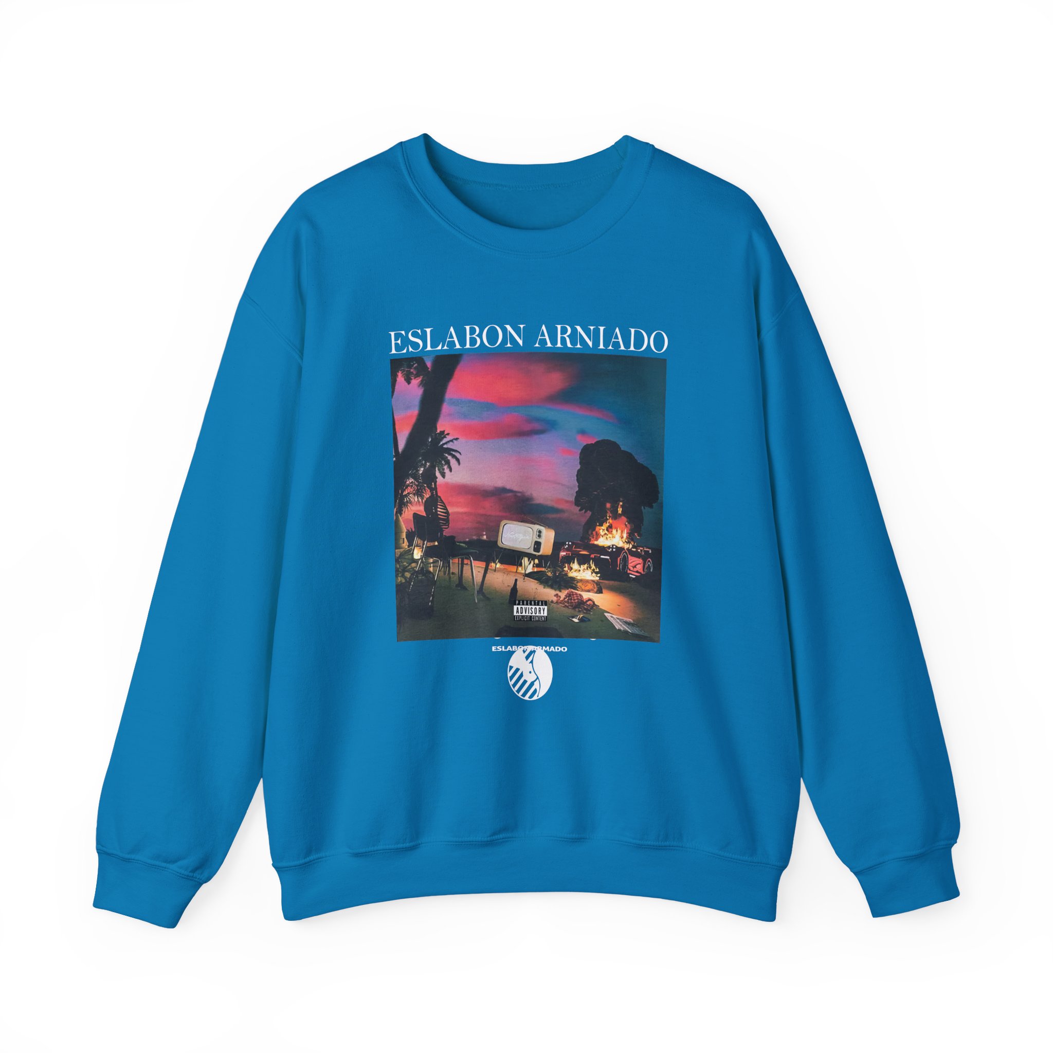 Eslabon Armado Nostalgia Album Unisex Heavy Blendâ„¢ Crewneck Sweatshirt