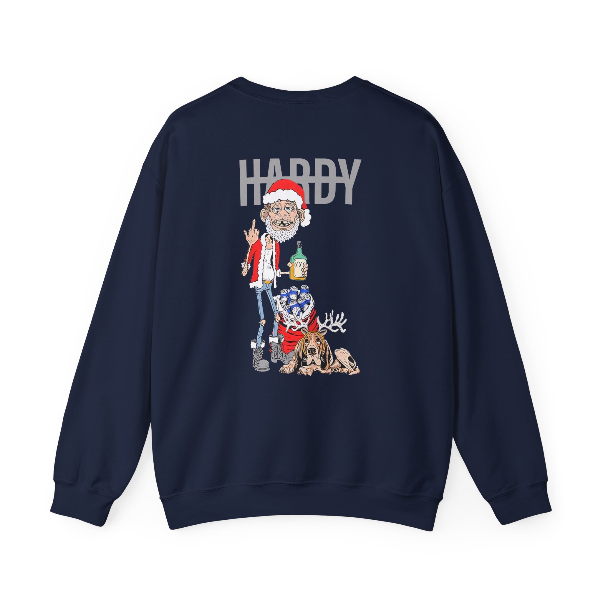 Hardy Jim Bob Holiday Unisex Heavy Blendâ„¢ Crewneck Sweatshirt